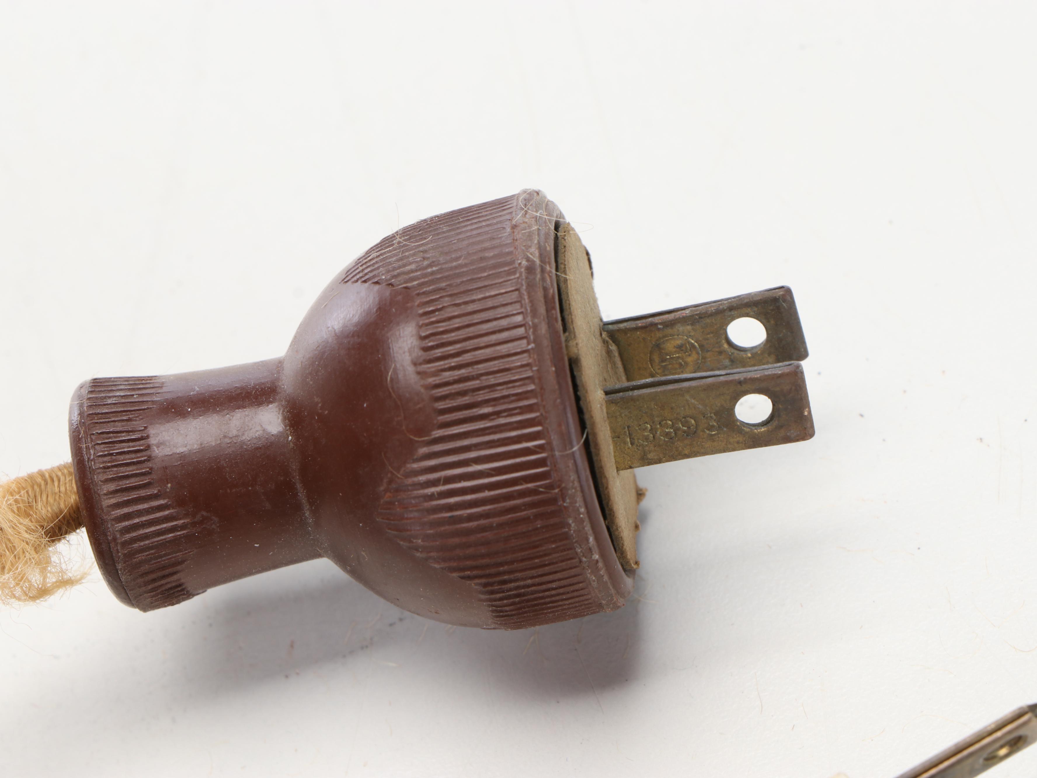 Post-WWII Aladdin Alacite Lamp and Other Table Lamps, Vintage