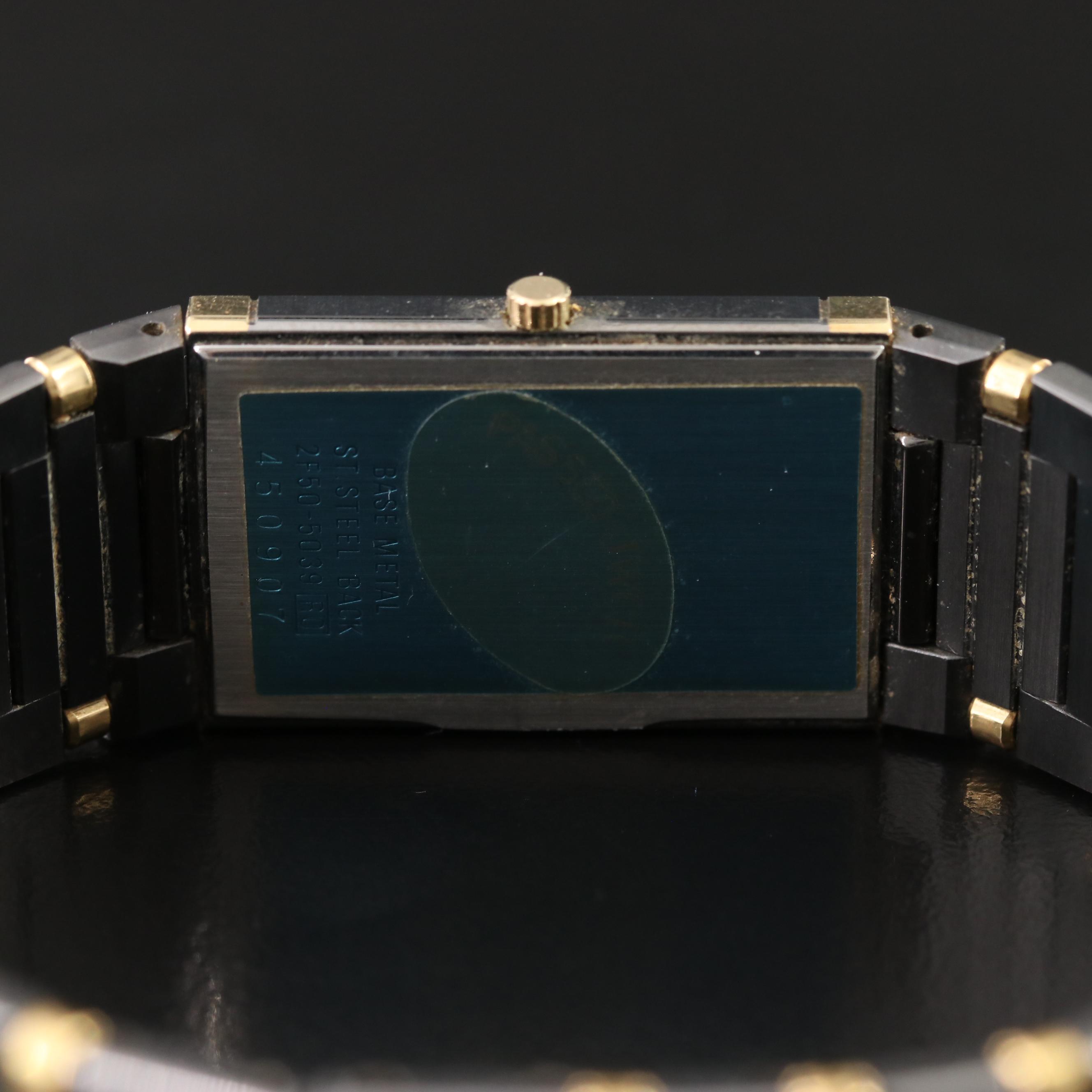 Seiko Lassale 2F50-5039 20mm Two-Tone Quartz Dress Watch