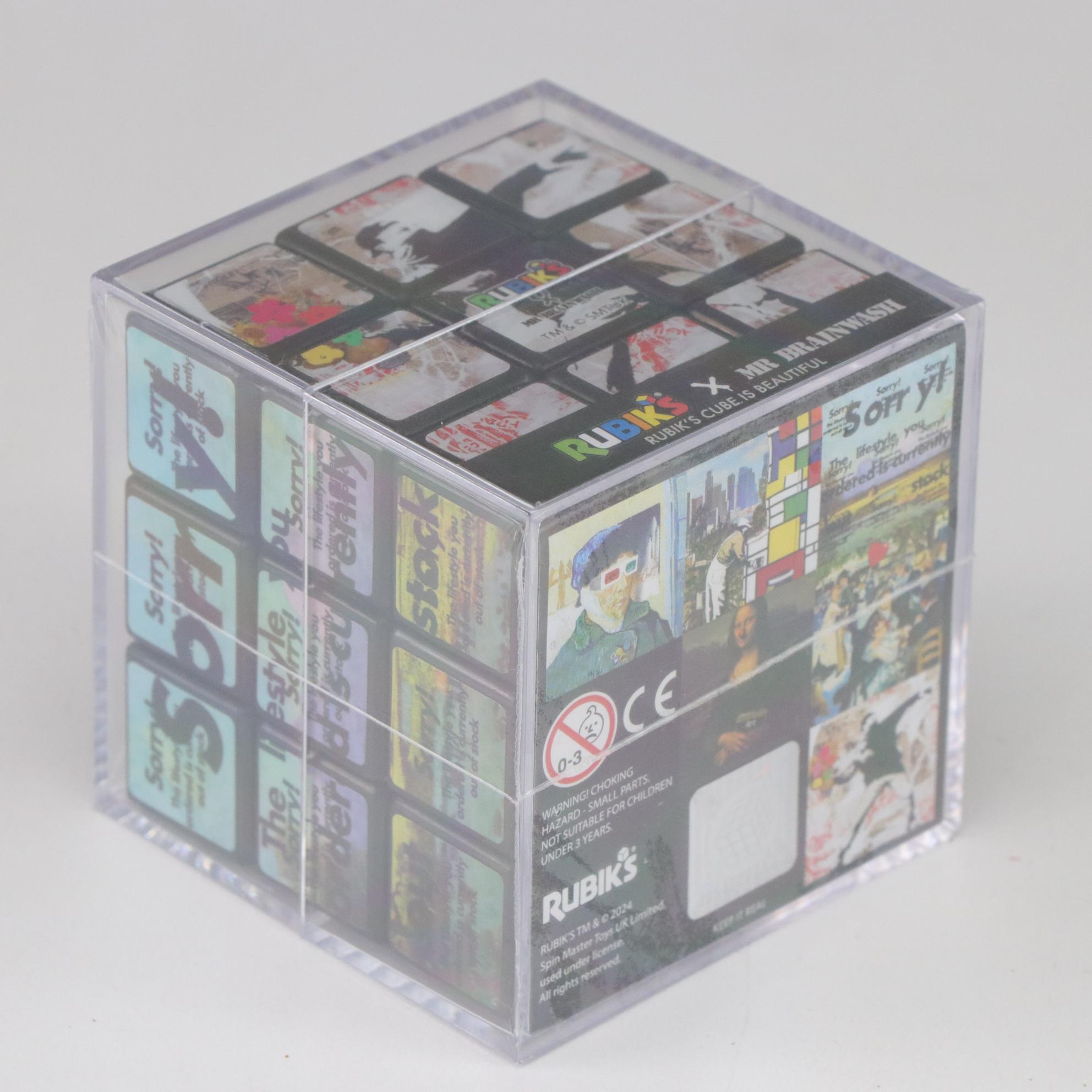 50th Anniversary Mr. Brainwash x Rubik’s Cube, 2024