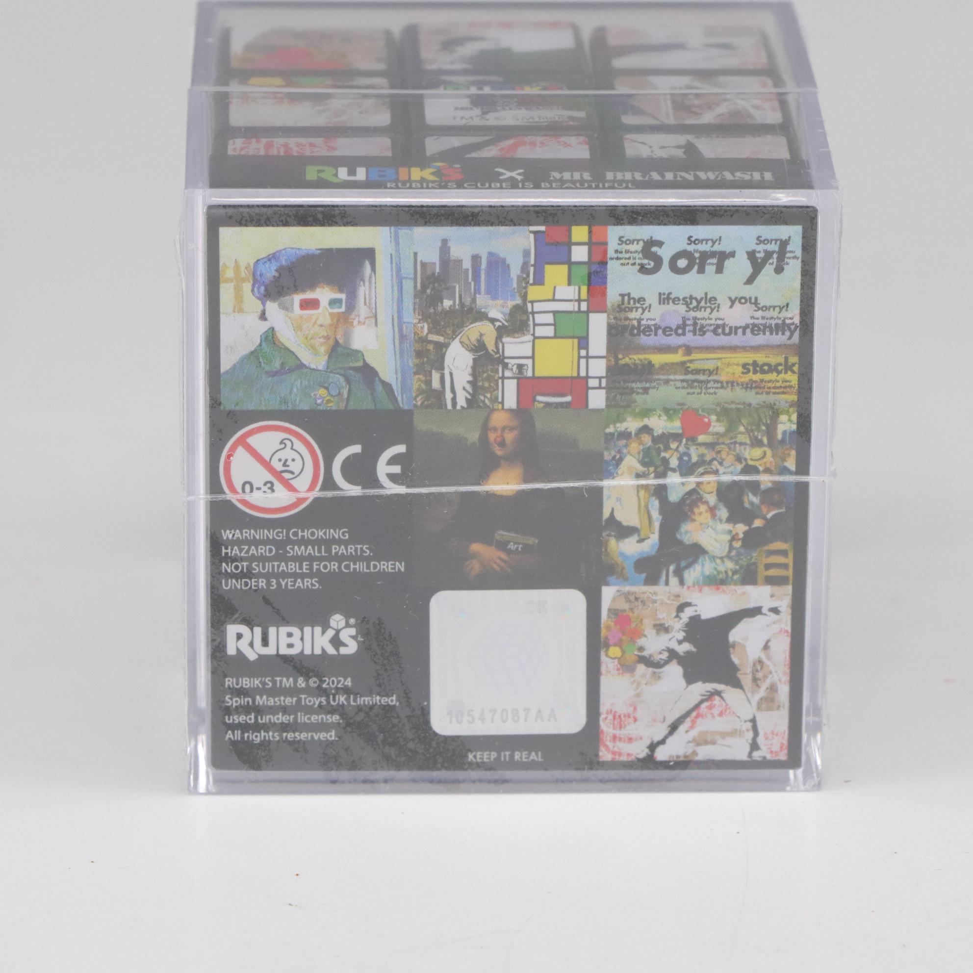 50th Anniversary Mr. Brainwash x Rubik’s Cube, 2024