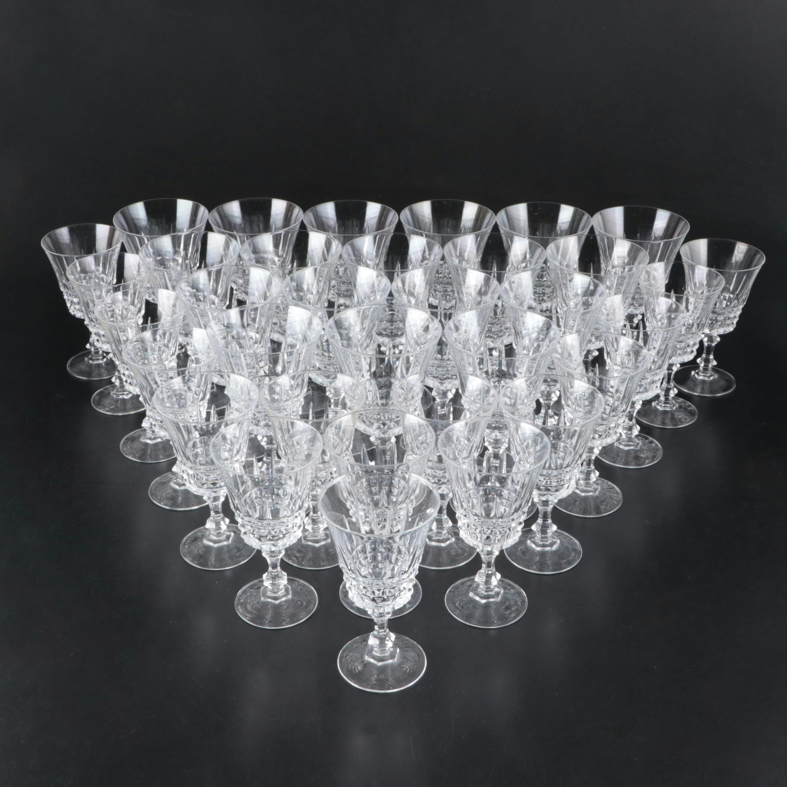 Cristal D'Arques-Durand "Tuilleries Villandry" Crystal Water Goblet and More