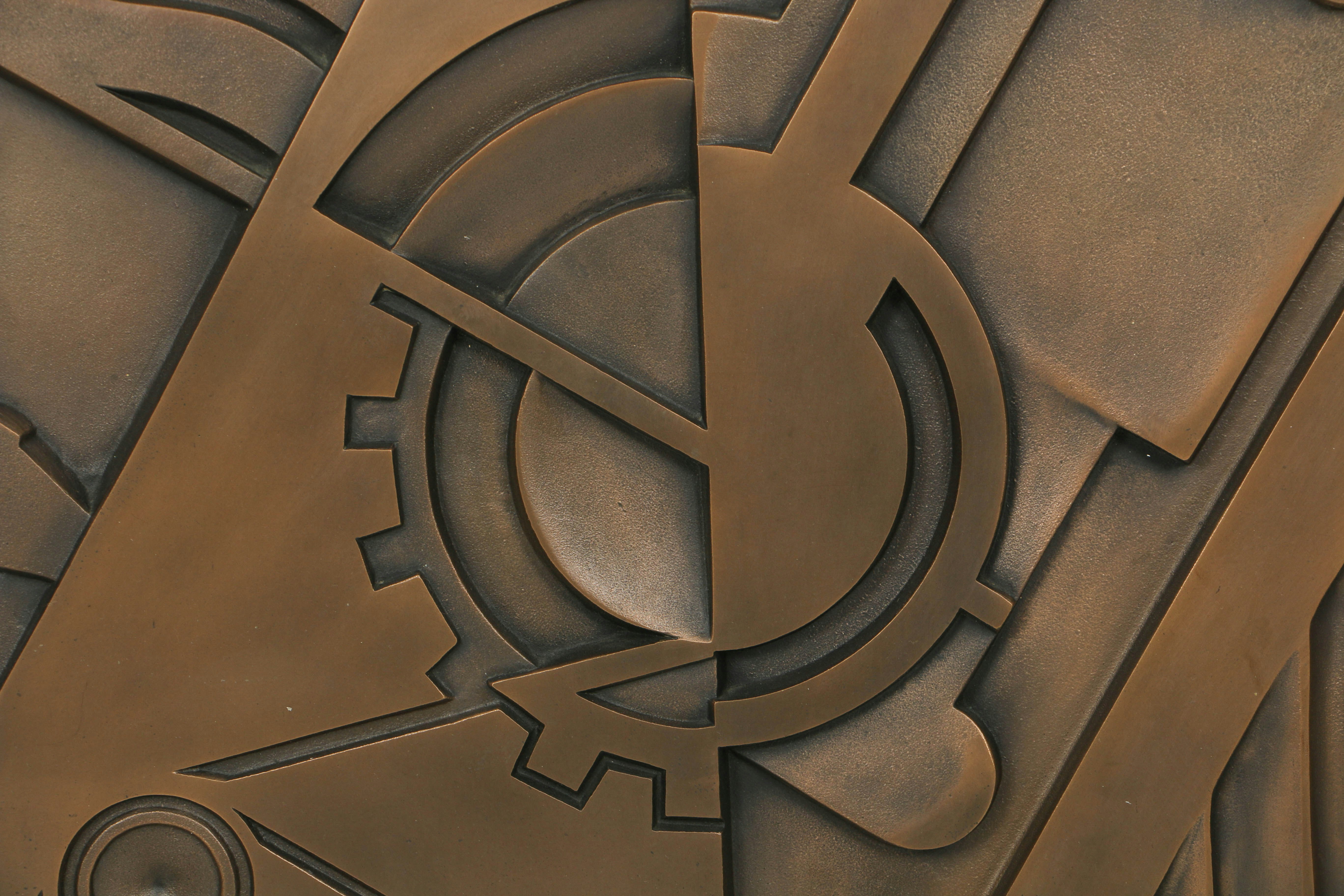 Roy Lichtenstein Bronze Sculpture "Peace Through Chemistry Bronze"