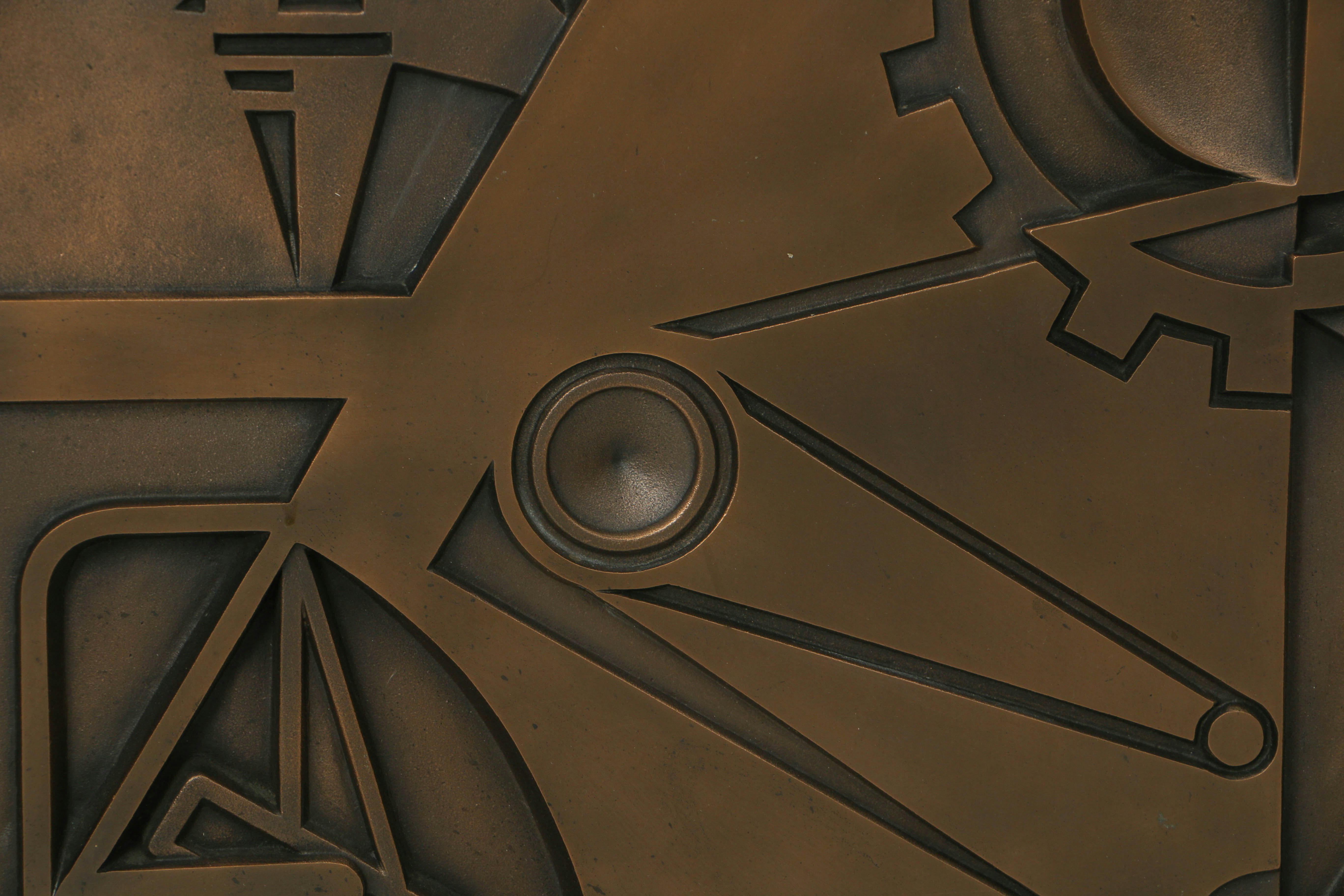 Roy Lichtenstein Bronze Sculpture "Peace Through Chemistry Bronze"