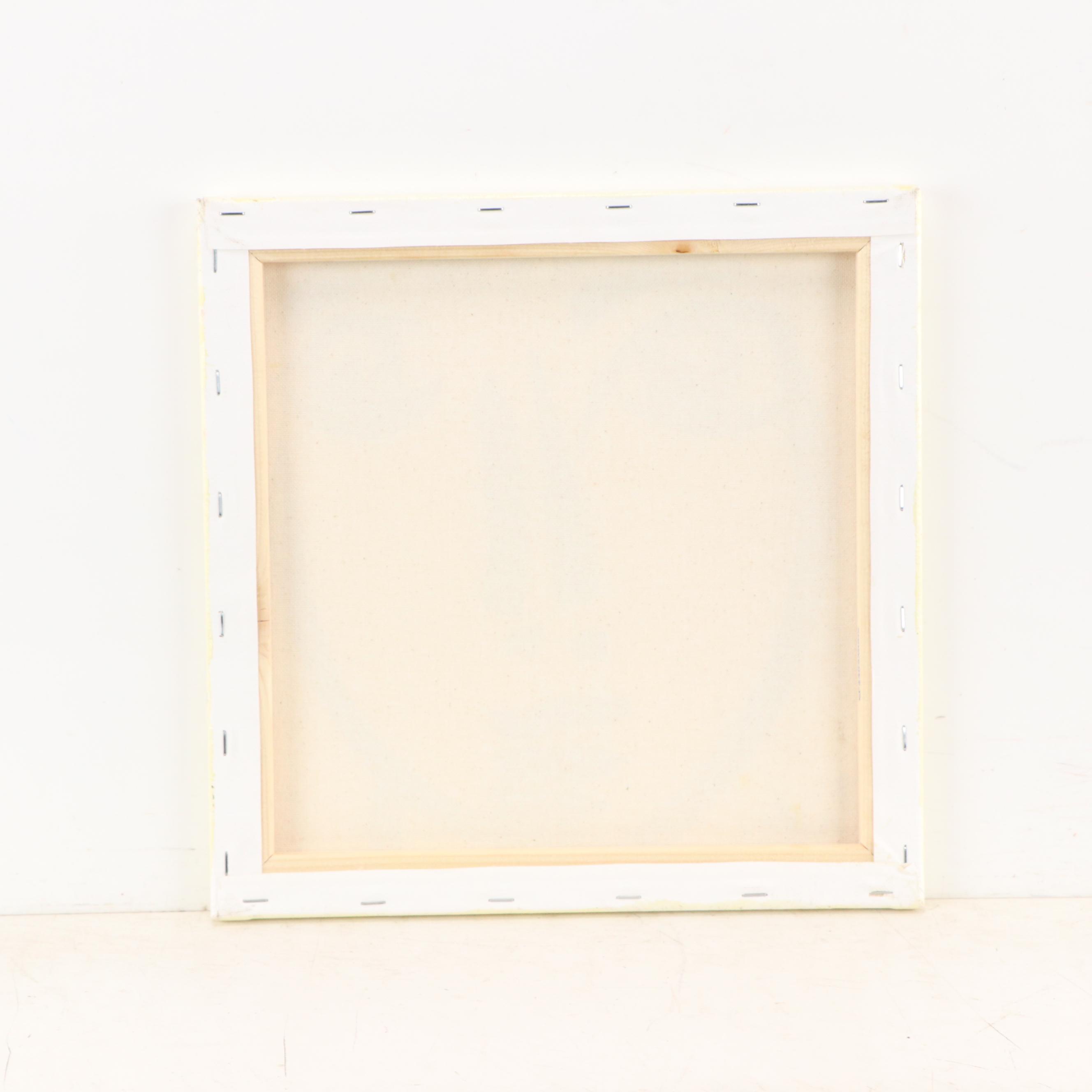 Peter Keil Abstract Portrait Acrylic Painting