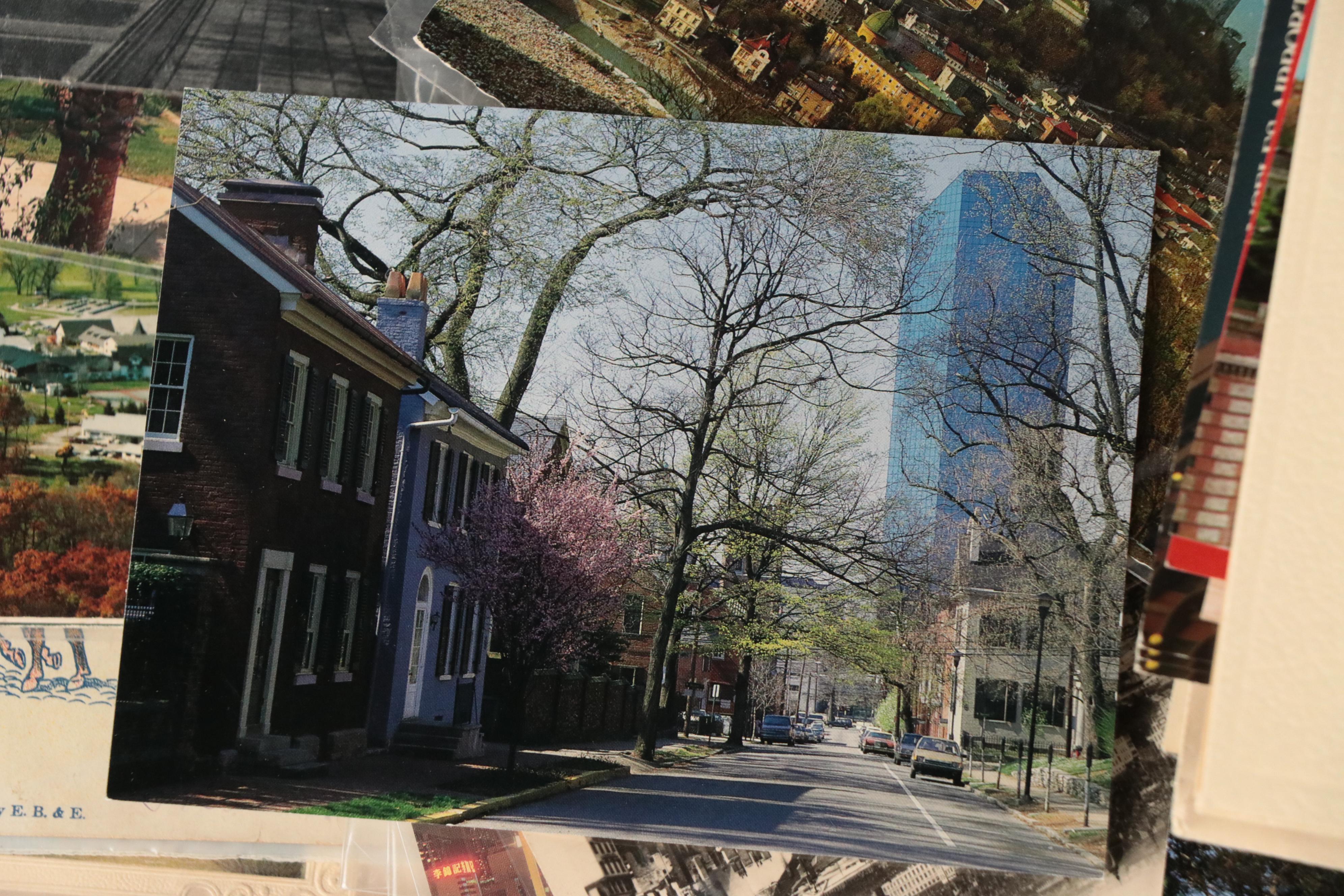 German, London with Other Souvenir and Holiday Postcards and More