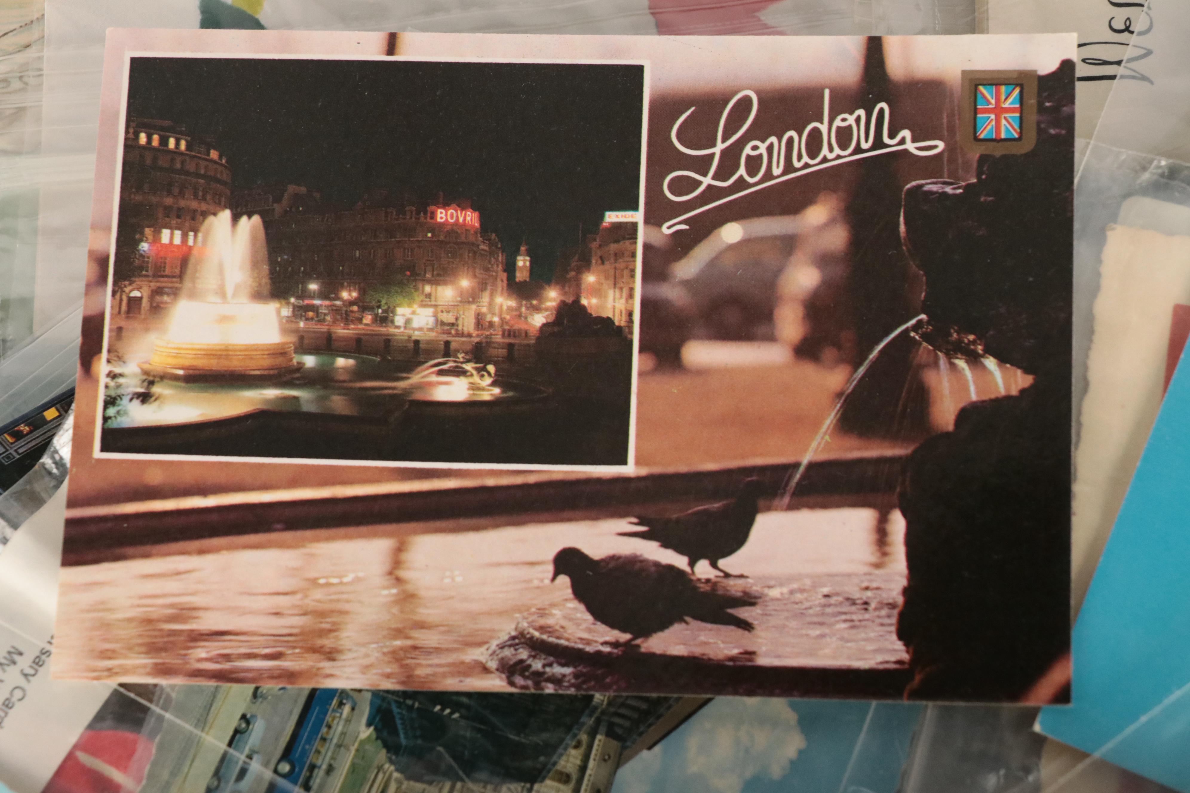 German, London with Other Souvenir and Holiday Postcards and More