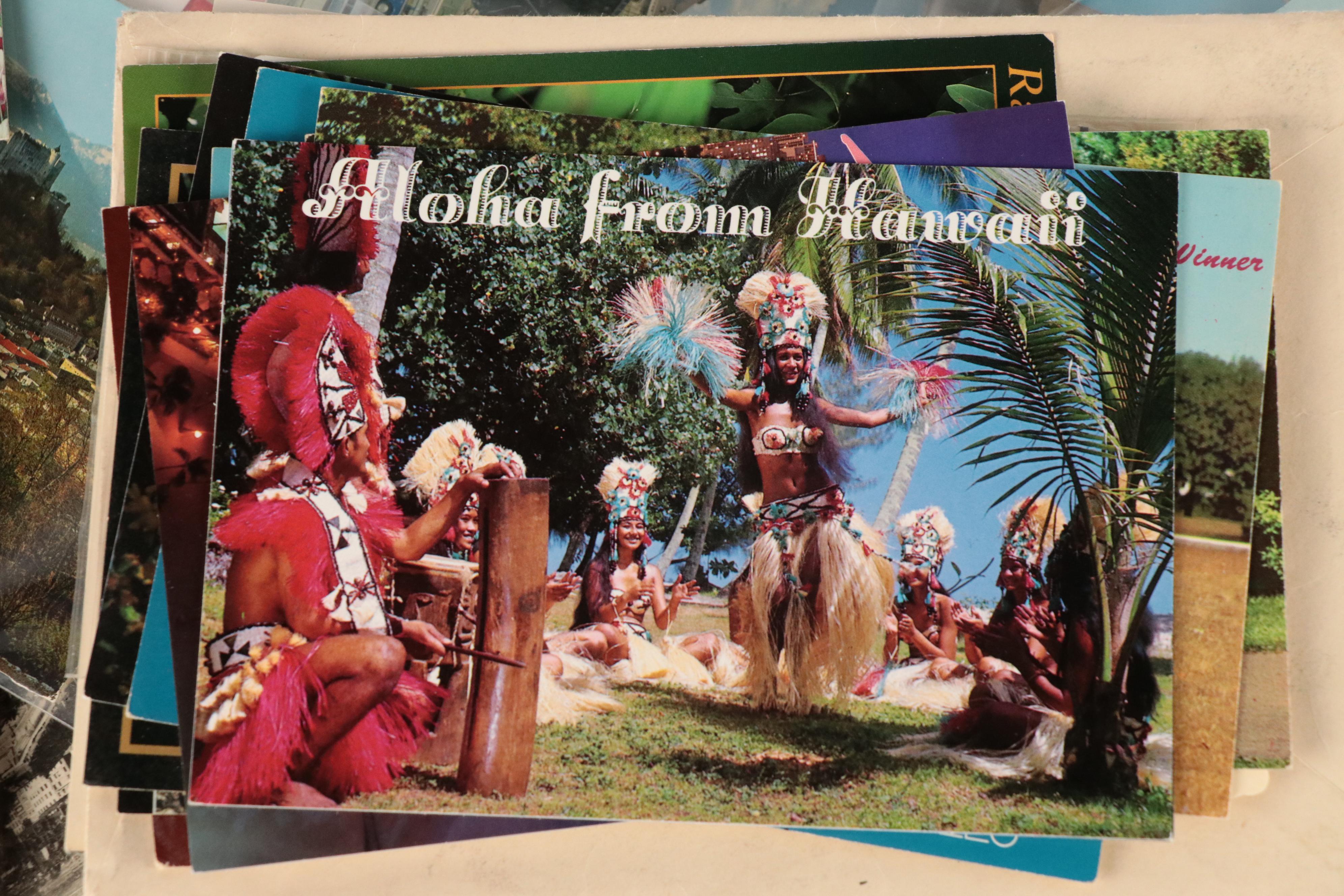 German, London with Other Souvenir and Holiday Postcards and More