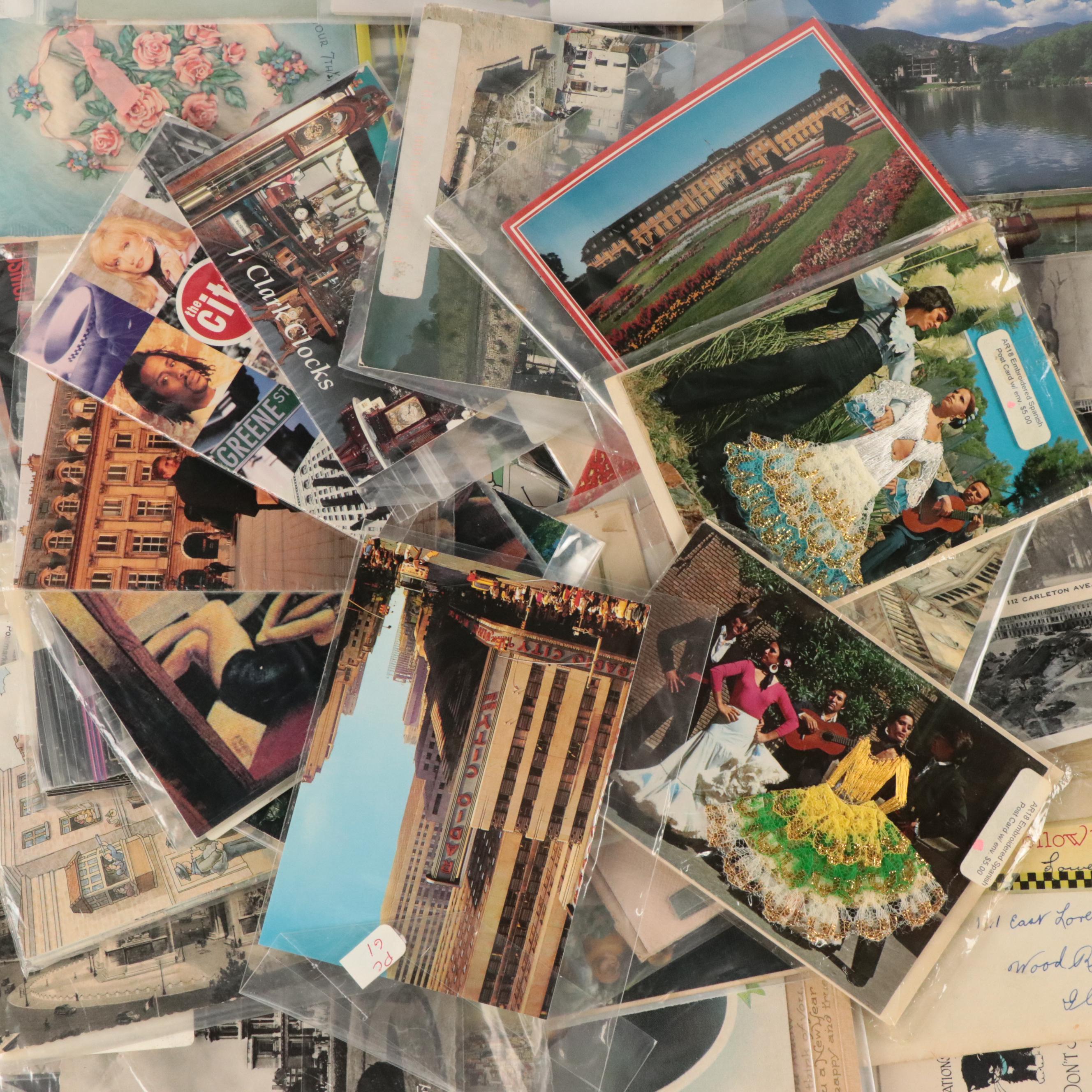 German, London with Other Souvenir and Holiday Postcards and More