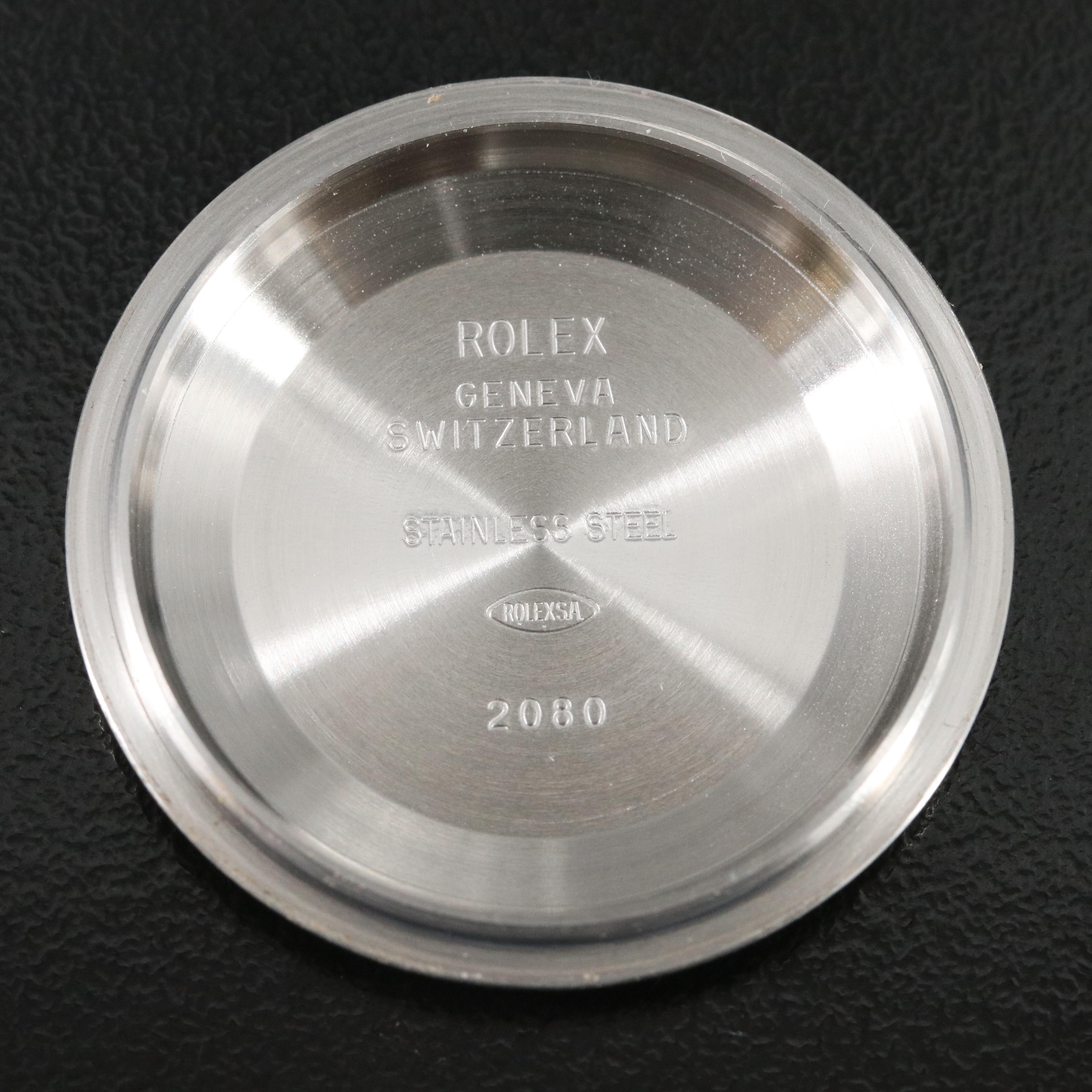 2006 Rolex Datejust 18K and Steelinox Watch