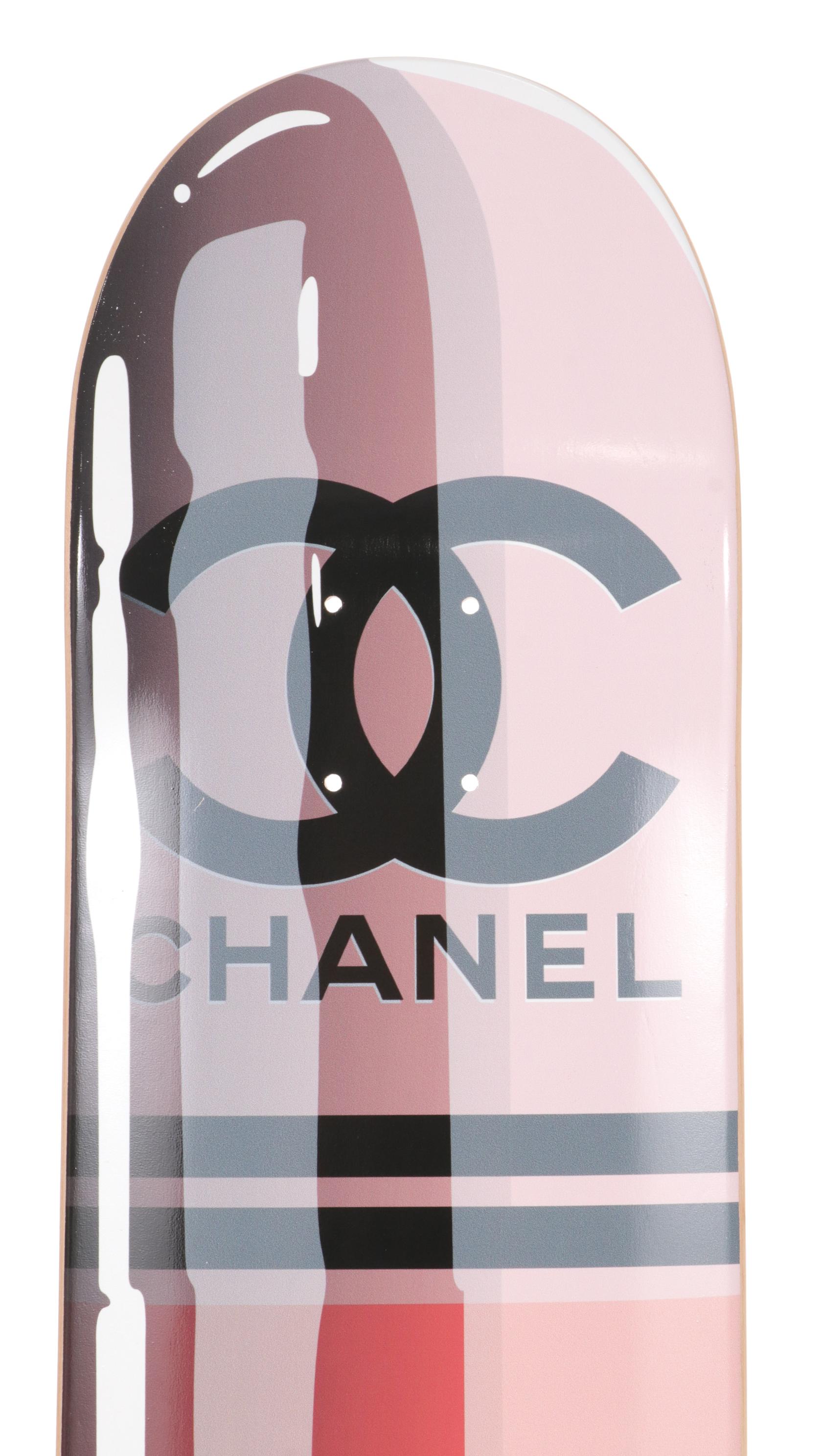 DENIAL x 1xRUN "Chanel Pill III - Luxury Pills" Skateboard Deck, 2024