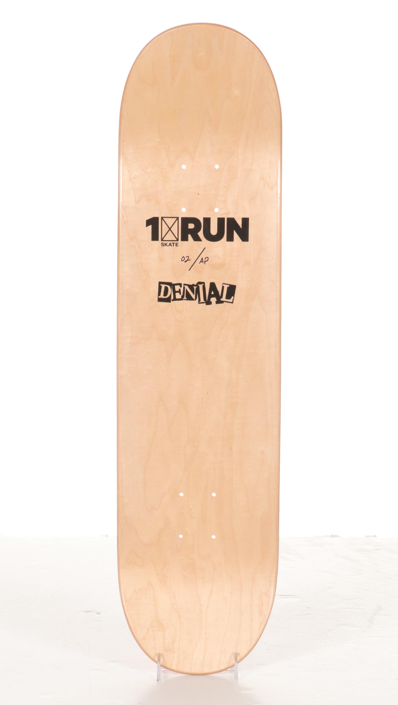 DENIAL x 1xRUN "Chanel Pill III - Luxury Pills" Skateboard Deck, 2024