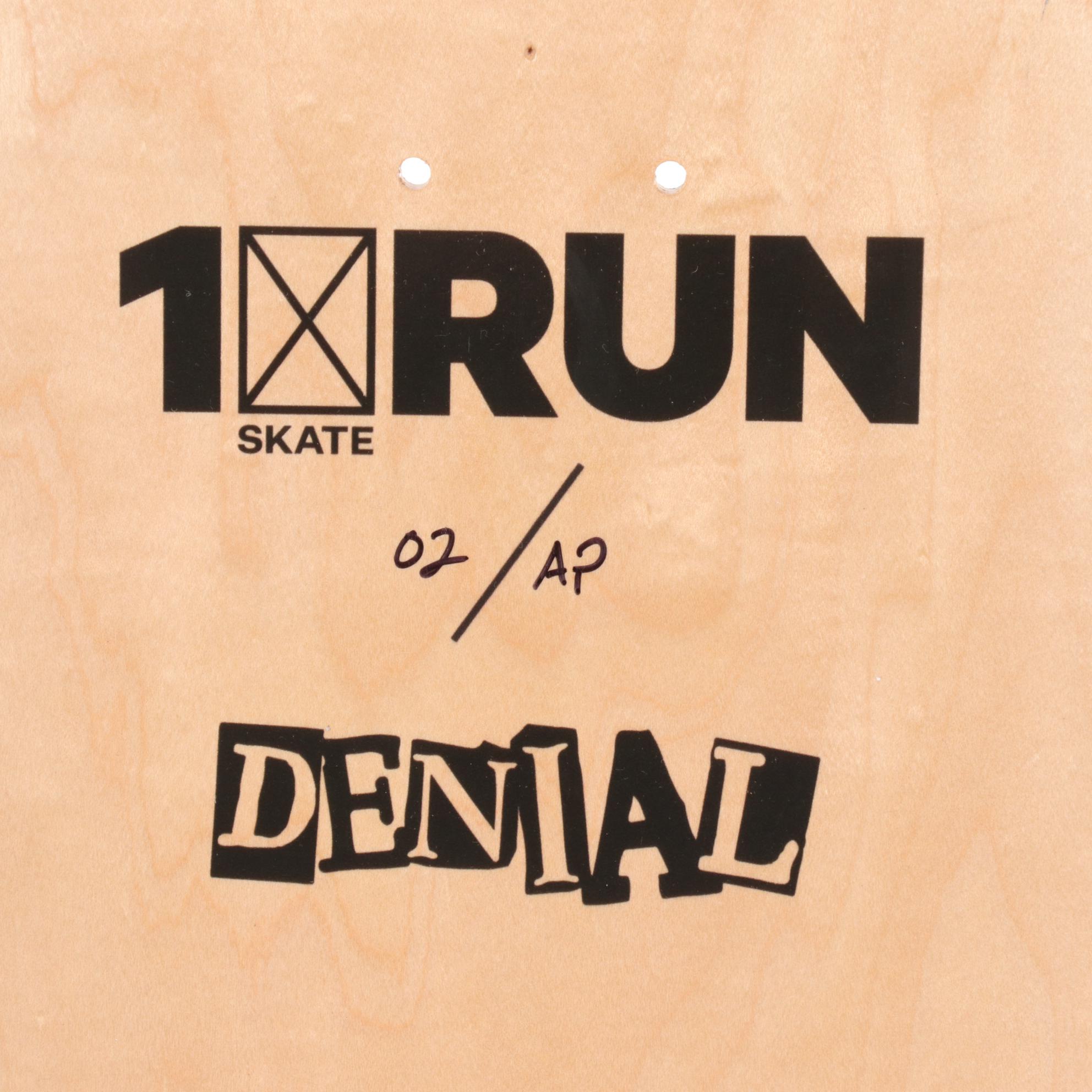 DENIAL x 1xRUN "Chanel Pill III - Luxury Pills" Skateboard Deck, 2024