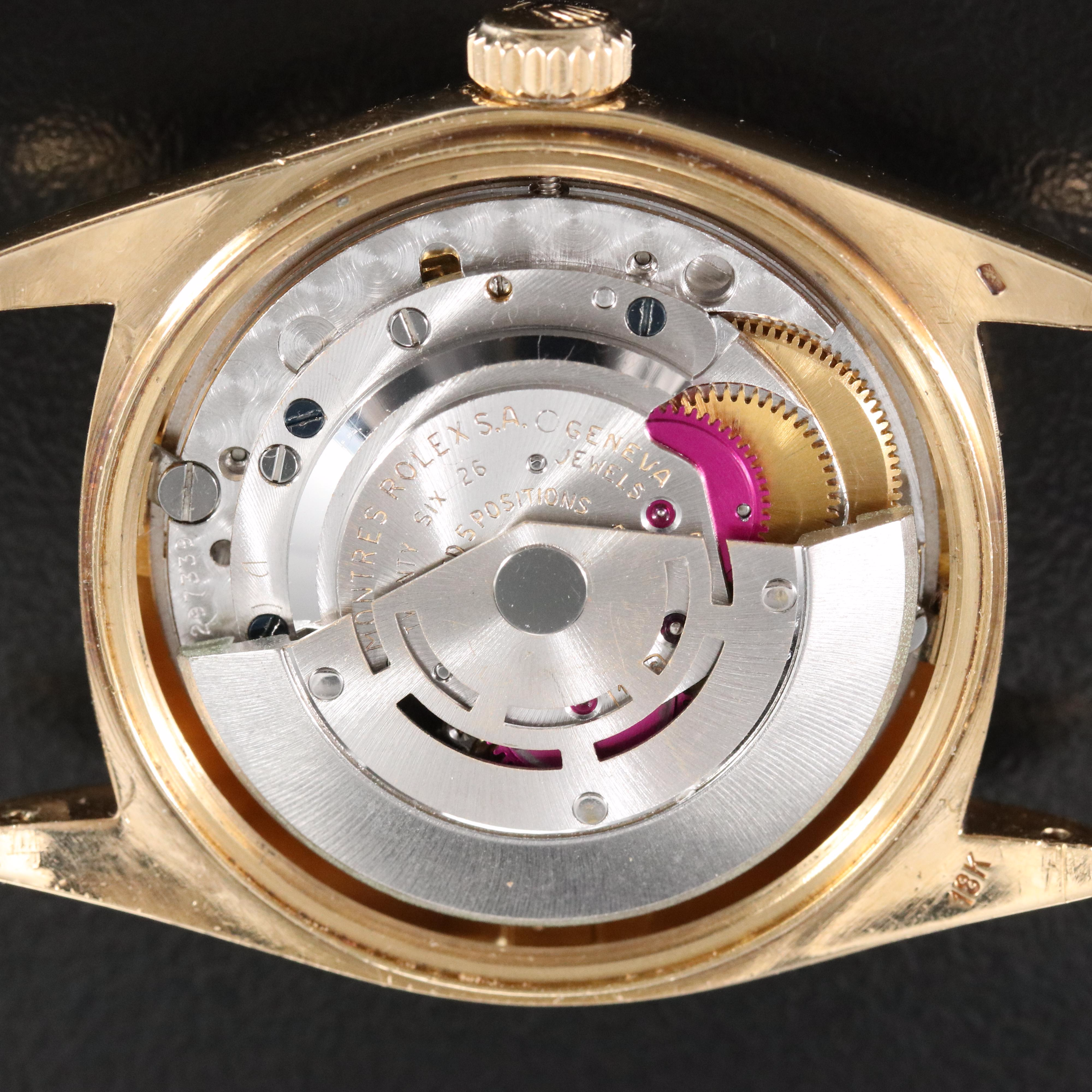 1971 Rolex Day-Date Pie Pan Dial Watch