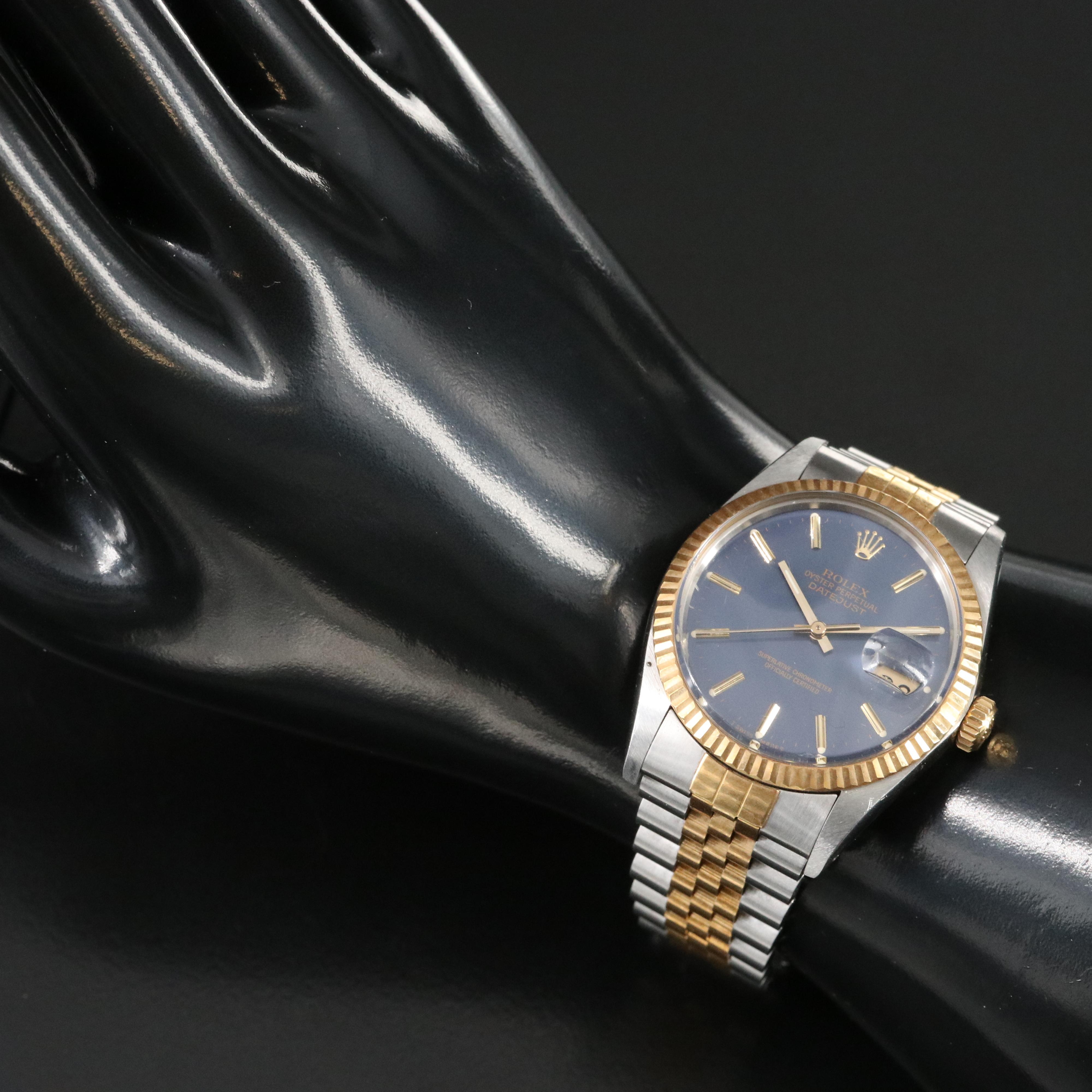 1987 - 1988 Rolex Two-Tone Datejust Watch