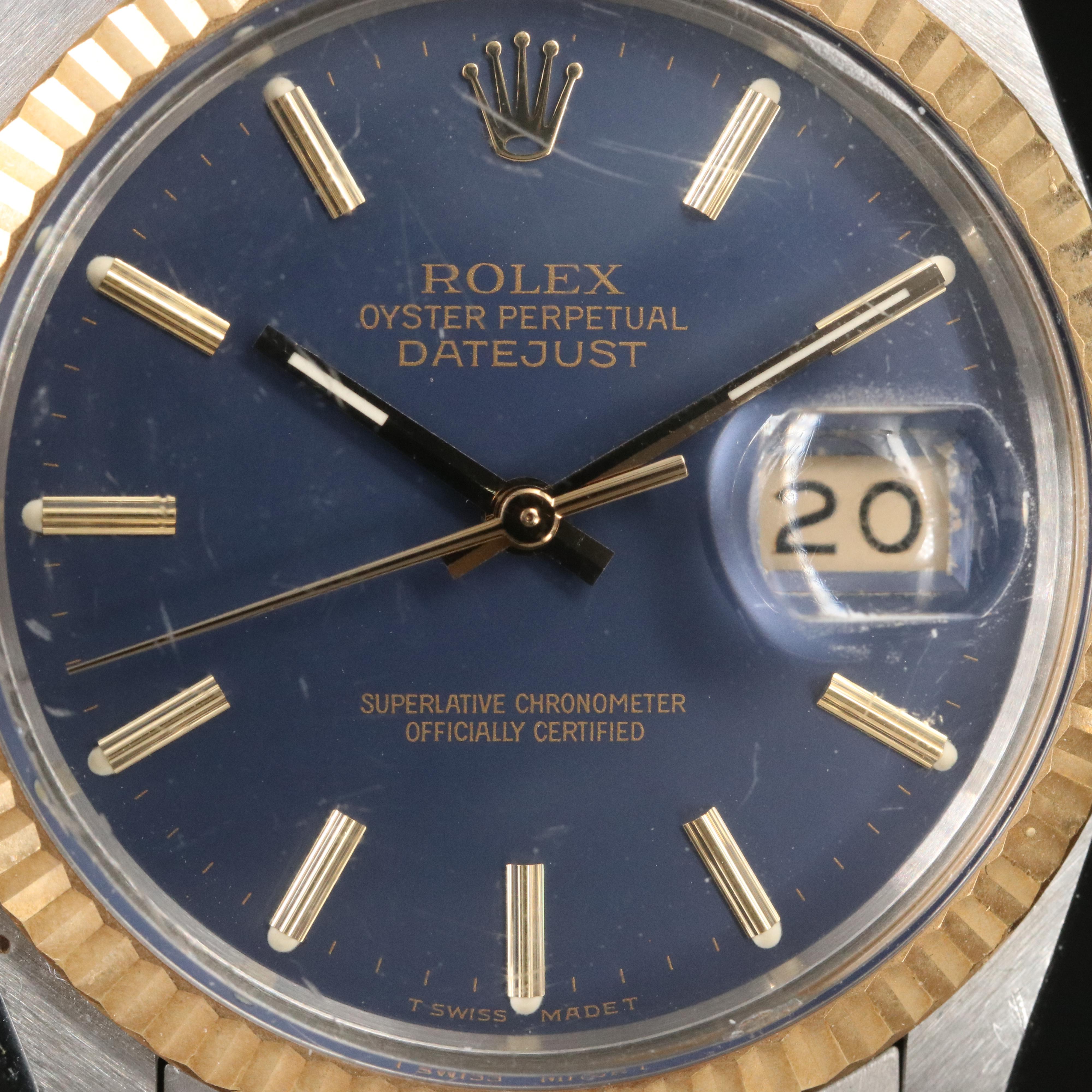 1987 - 1988 Rolex Two-Tone Datejust Watch