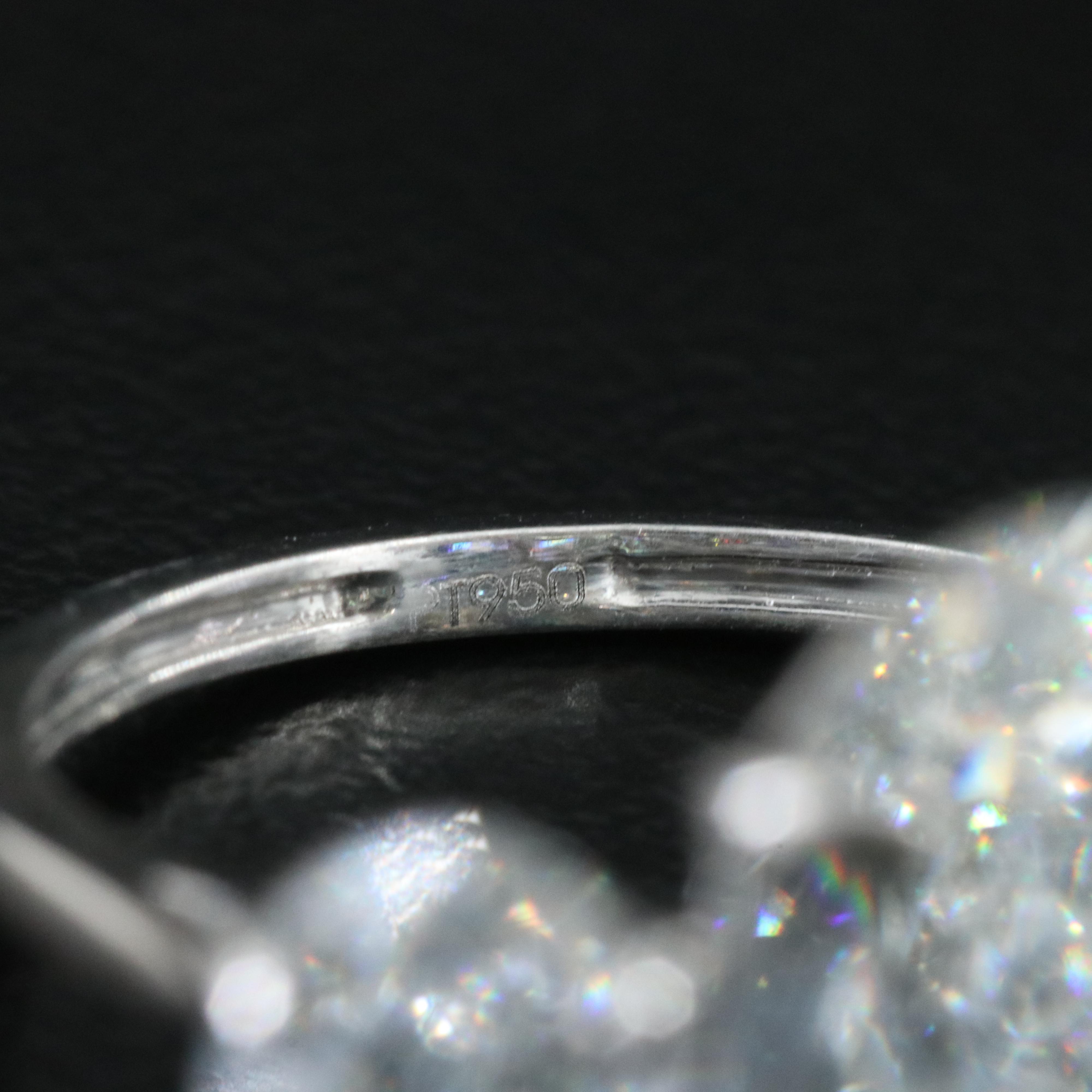 Platinum 7.29 CTW Lab Grown Diamond Ring with IGI Reports