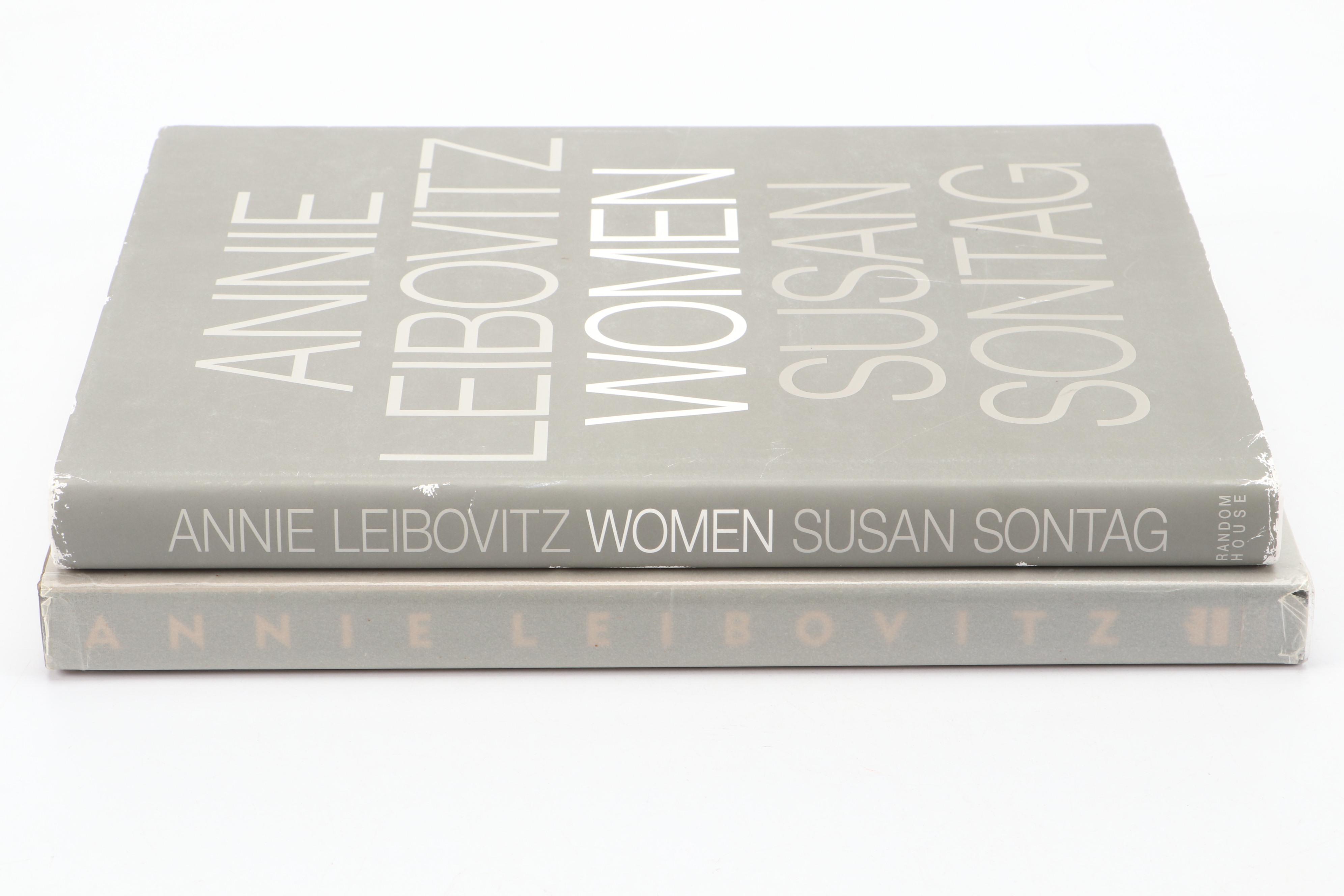 First Edition "Women" and "Photographs, 1970–1990" by Annie Leibovitz, 1990s