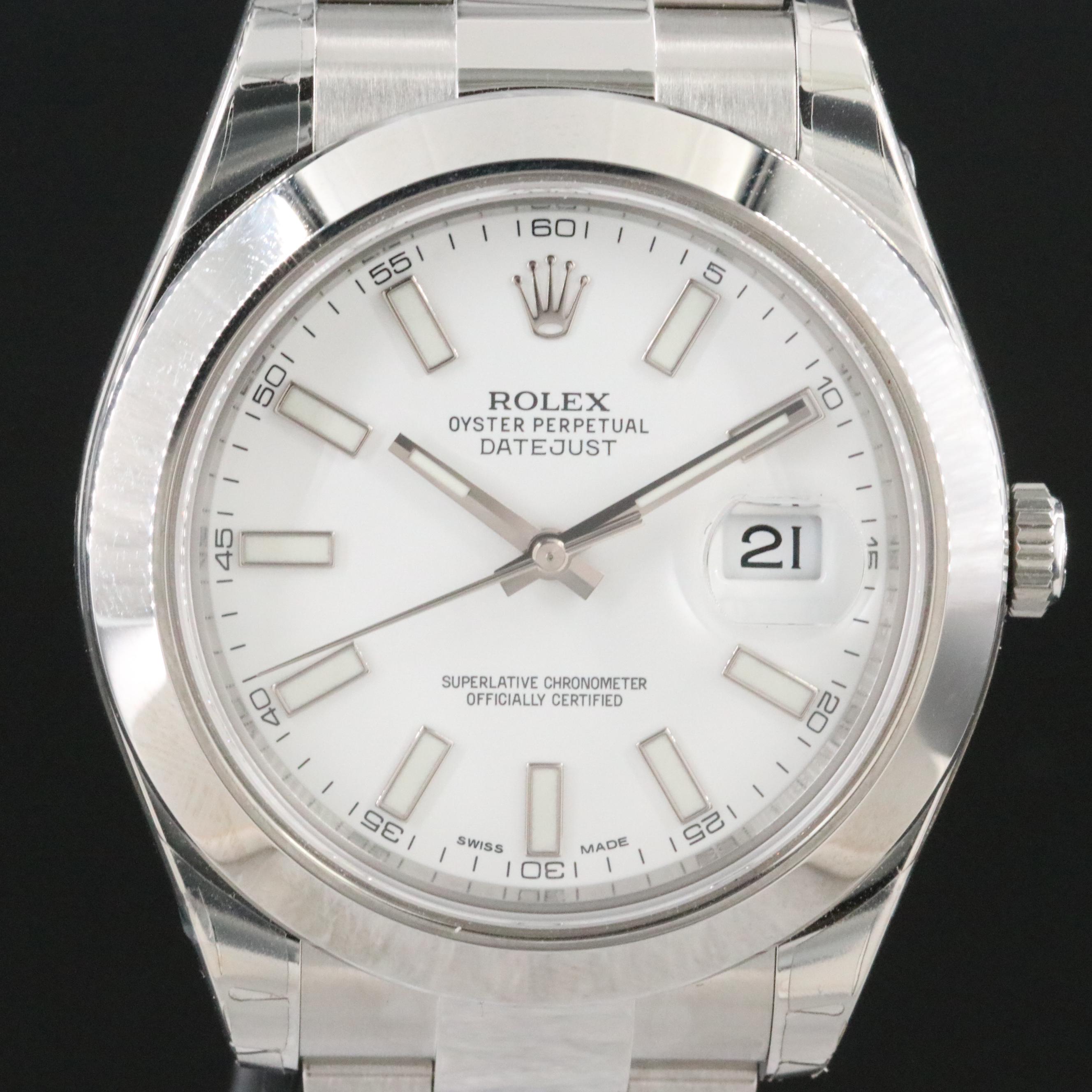Rolex Datejust II 41MM Full Set Watch