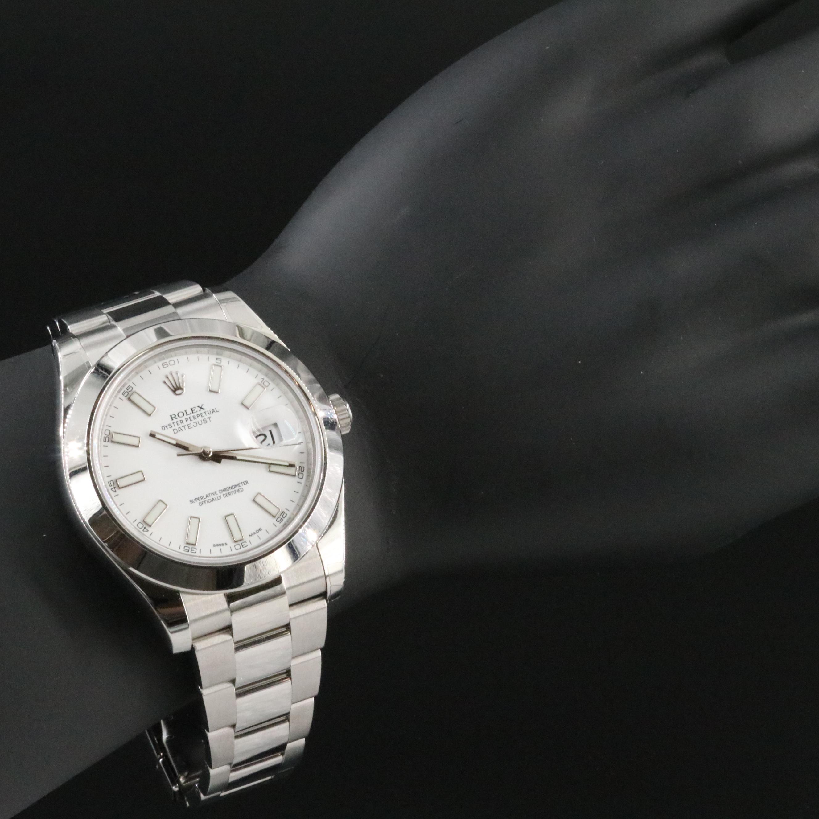 Rolex Datejust II 41MM Full Set Watch