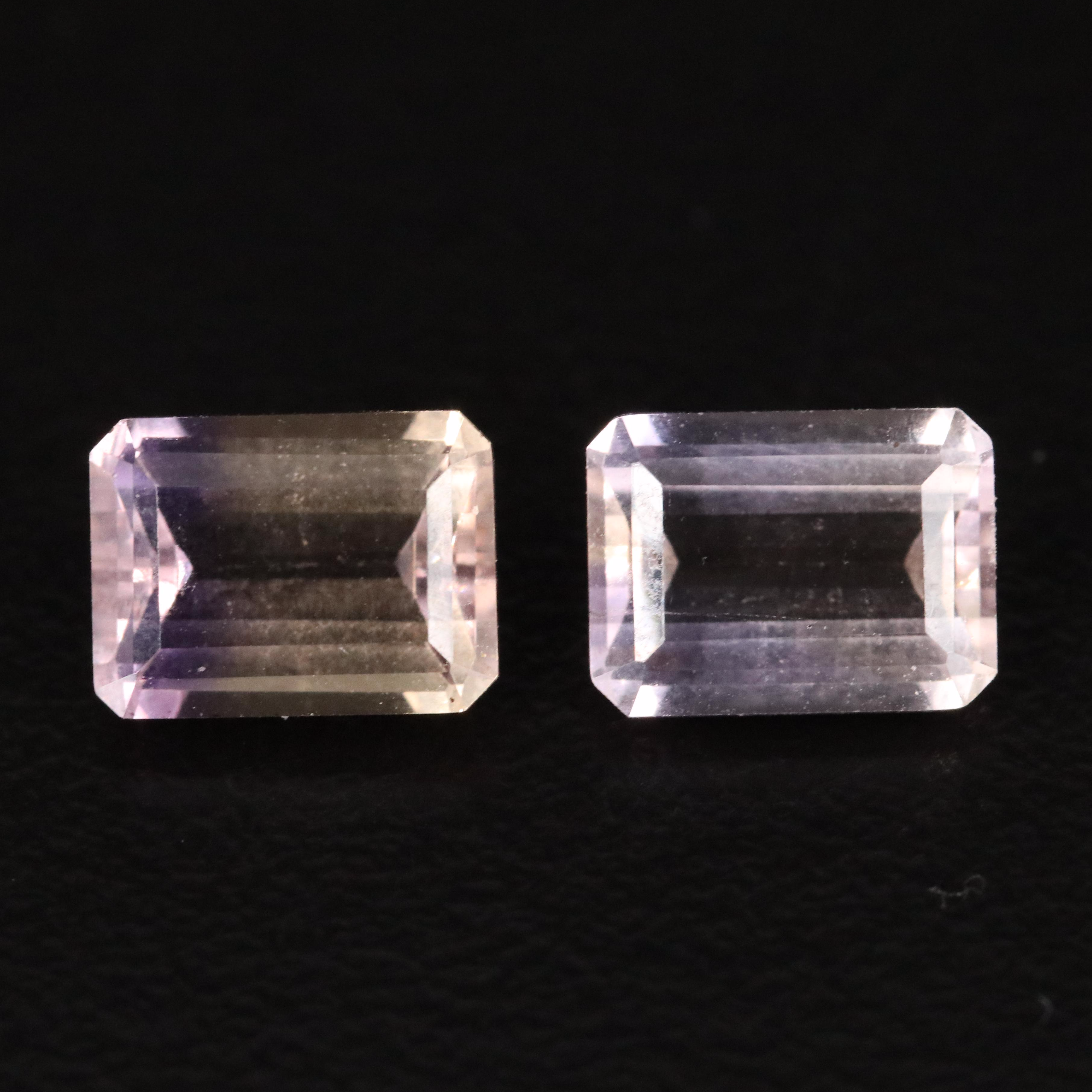 Loose 3.32 CTW Matched Pair of Ametrines