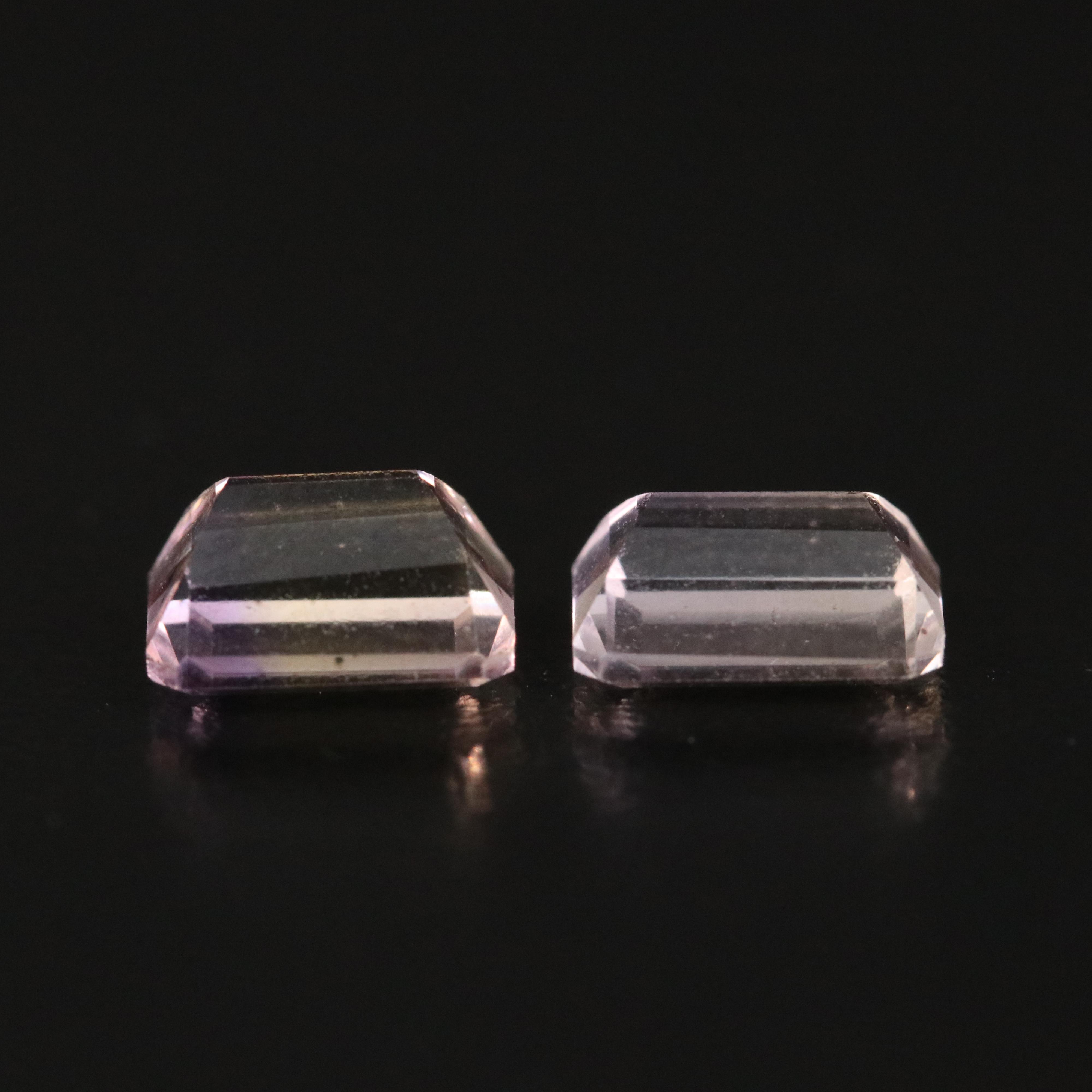 Loose 3.32 CTW Matched Pair of Ametrines