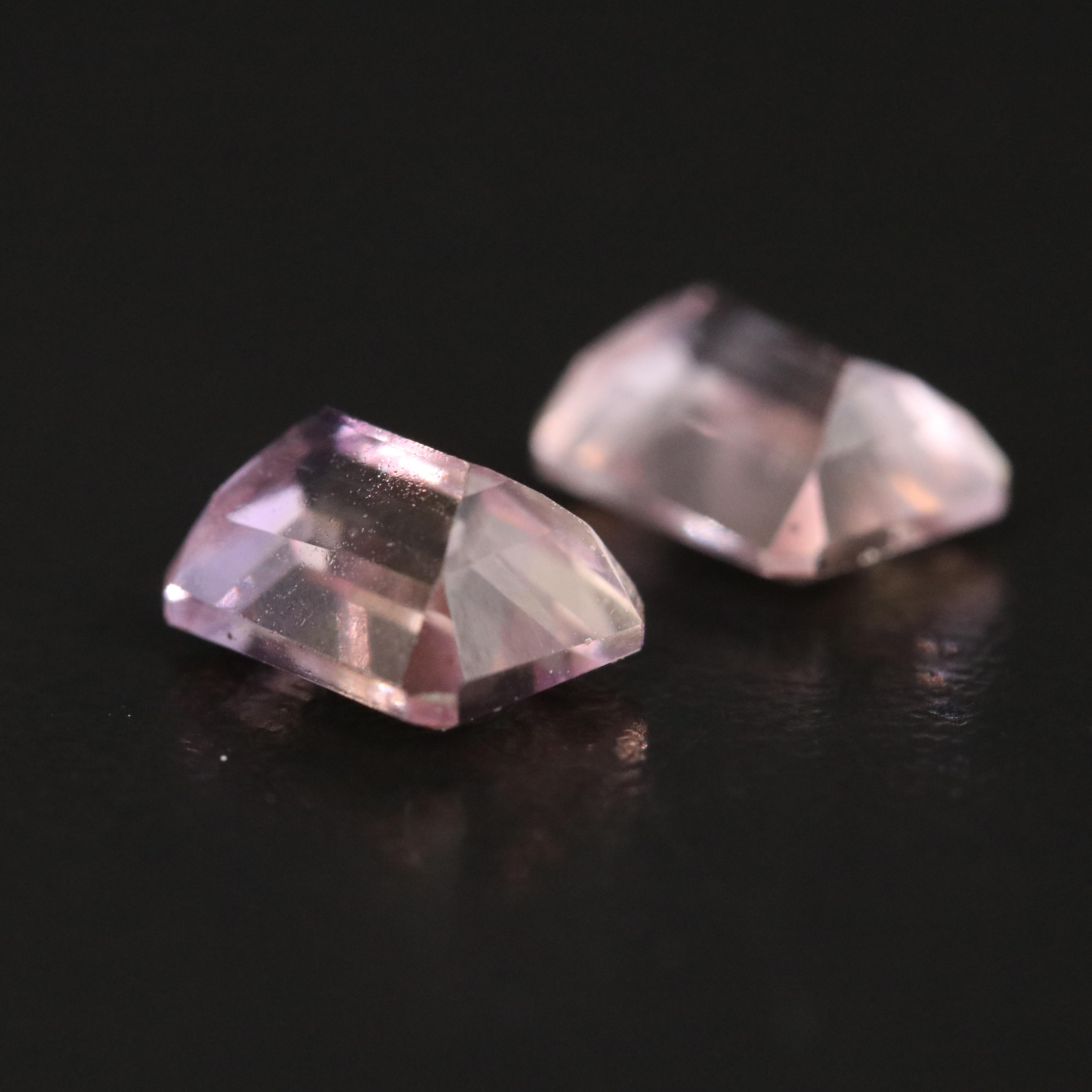 Loose 3.32 CTW Matched Pair of Ametrines