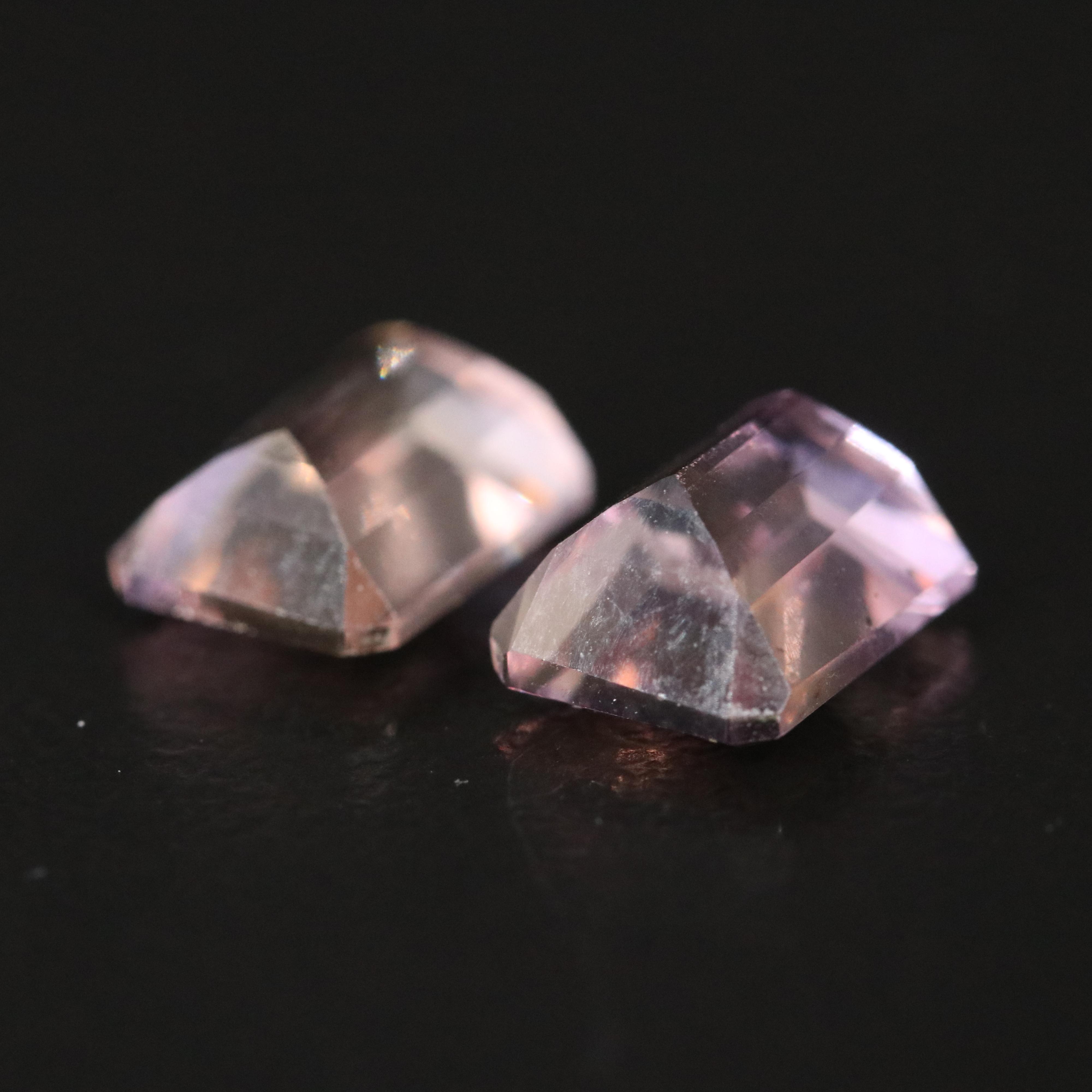 Loose 3.32 CTW Matched Pair of Ametrines
