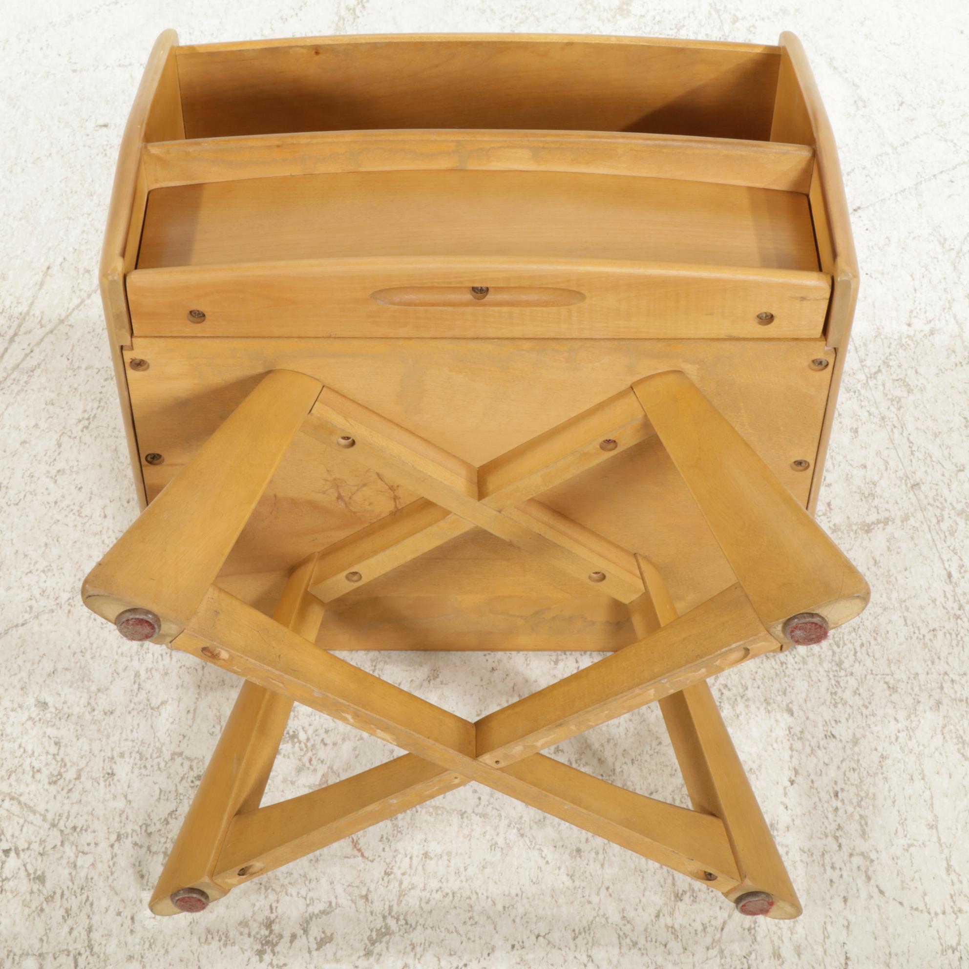 Heywood-Wakefield Mid Century Modern "Sculptura" Nightstand