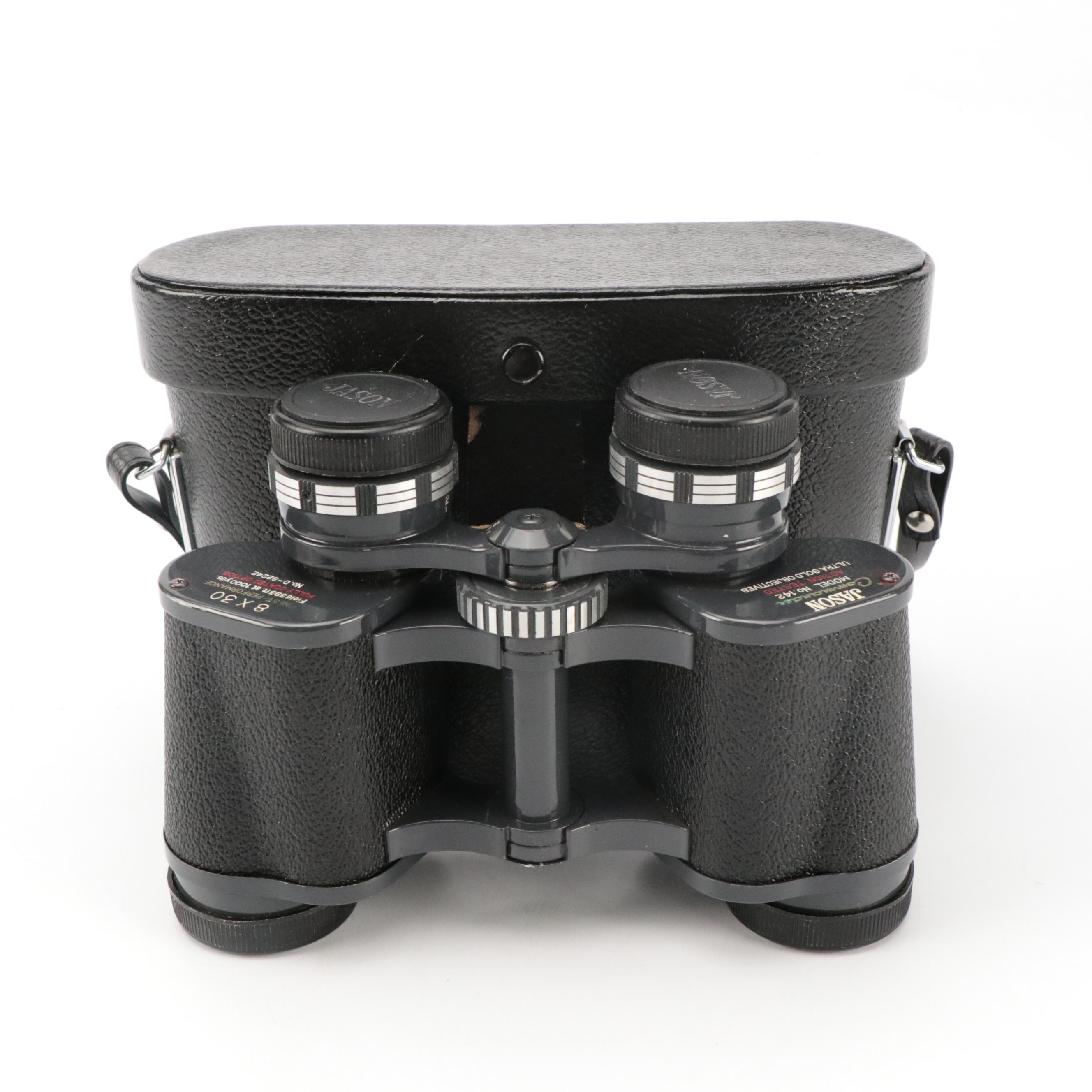 Jason "Commander" No. 142 Binoculars with Case