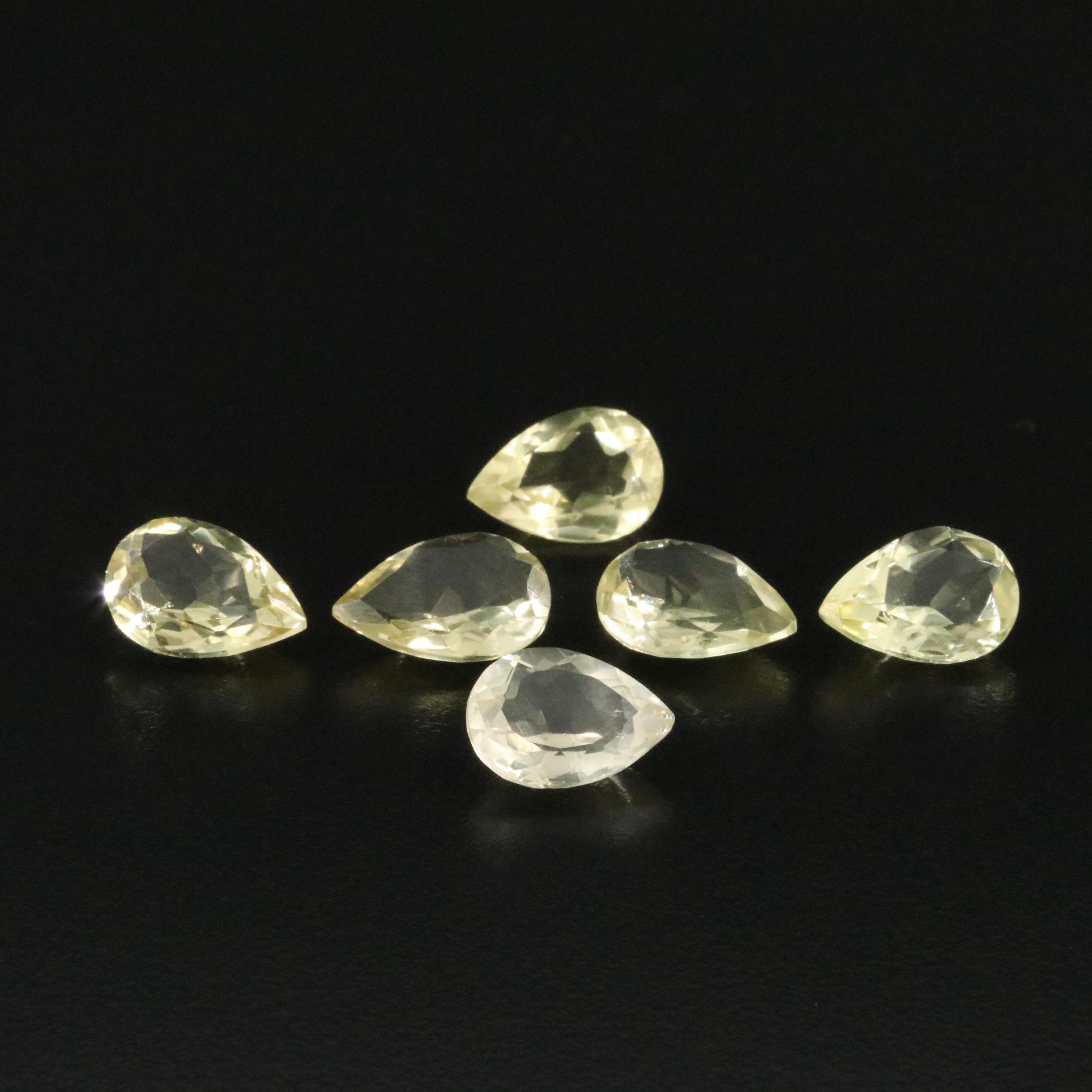 Loose 21.58 CTW Citrine Lot