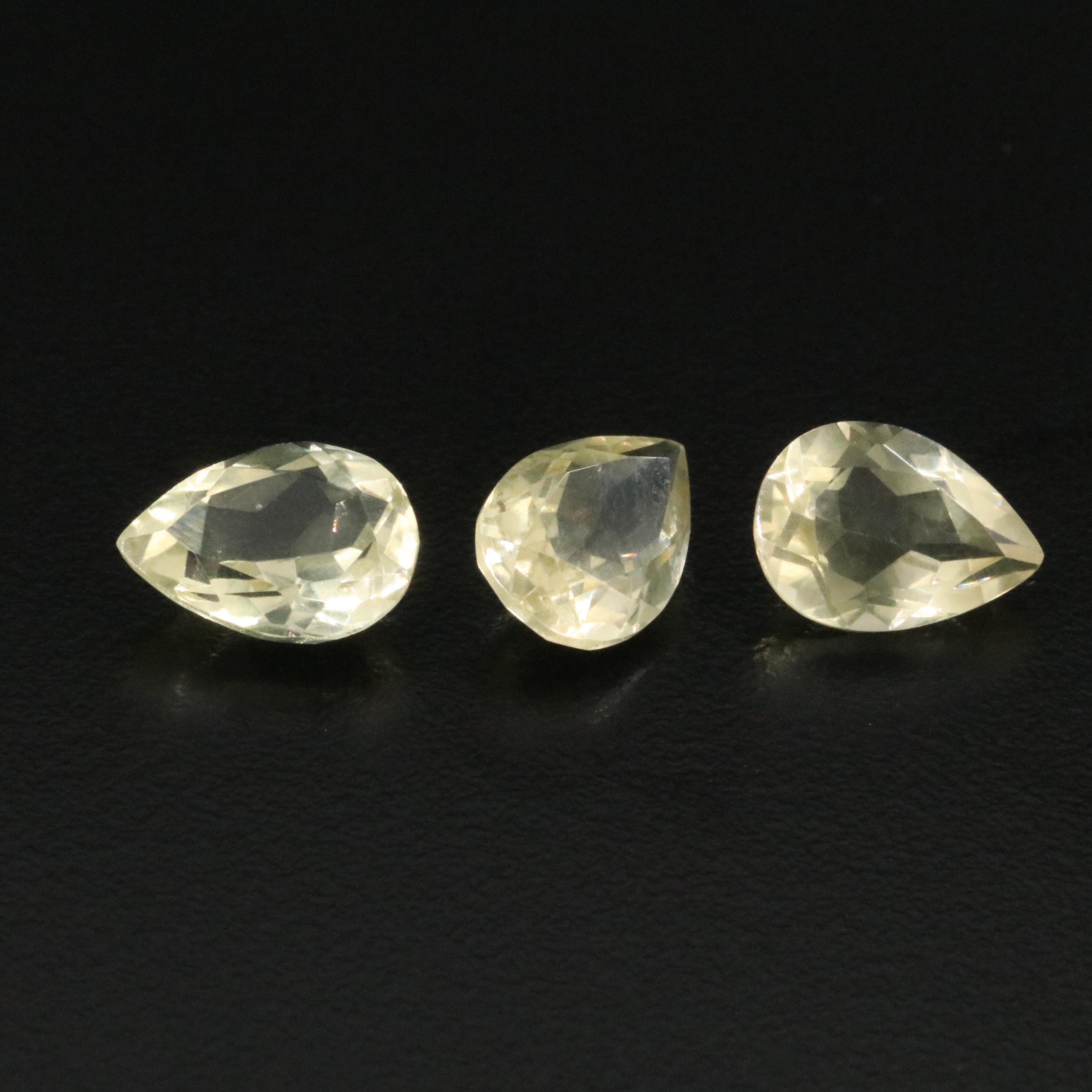 Loose 11.29 CTW Citrine Lot