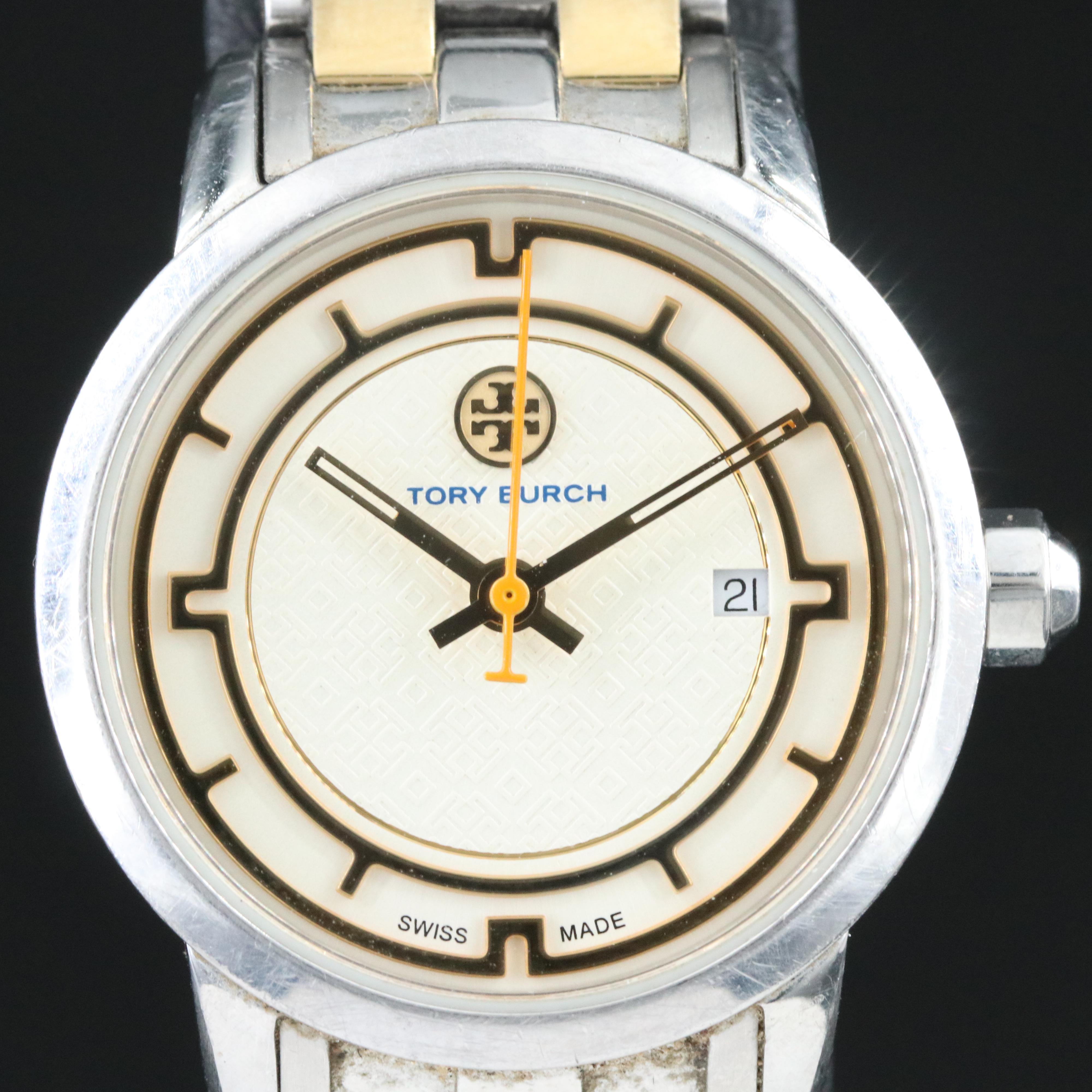 Tory Burch TRB1015 Two-Tone Quartz Watch