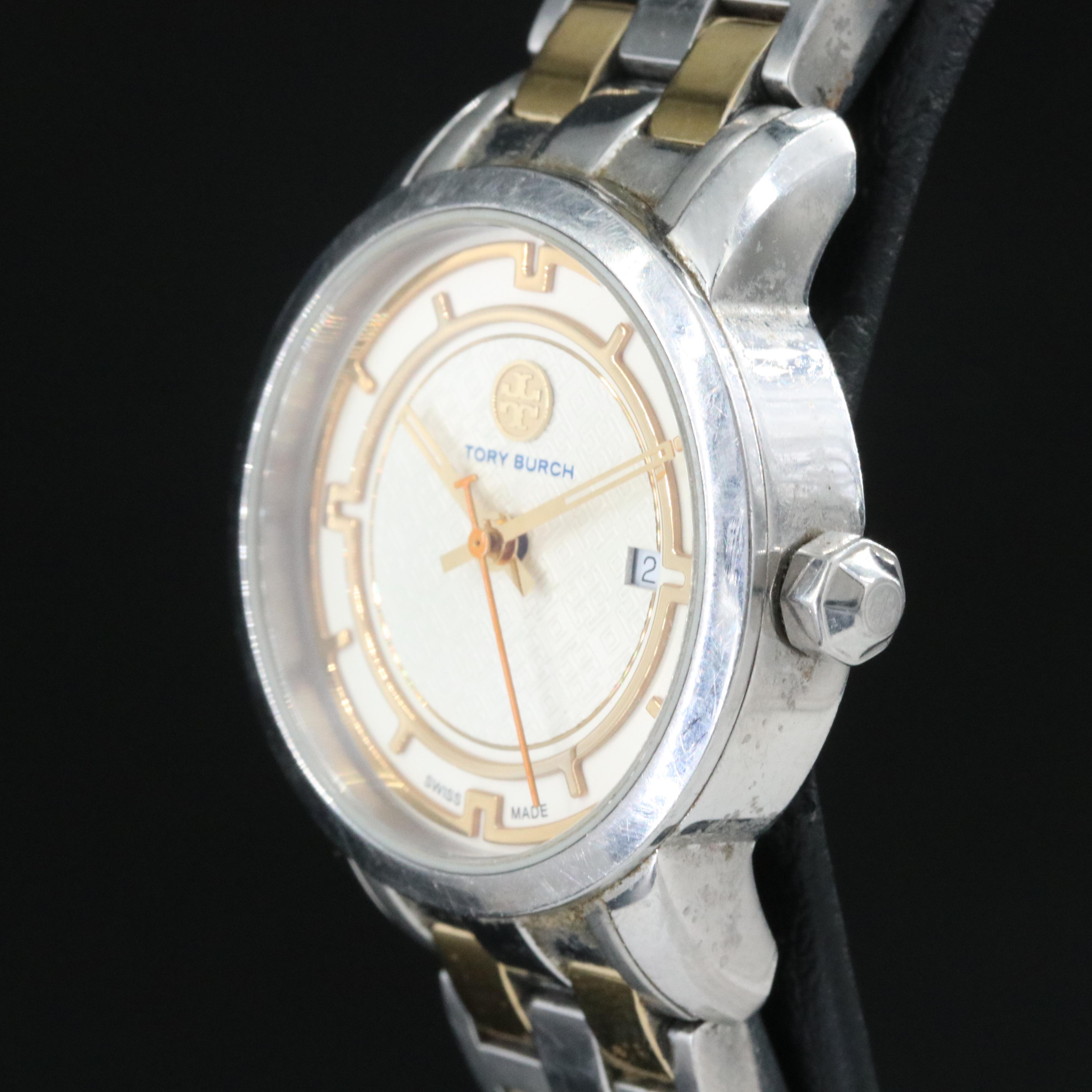 Tory Burch TRB1015 Two-Tone Quartz Watch