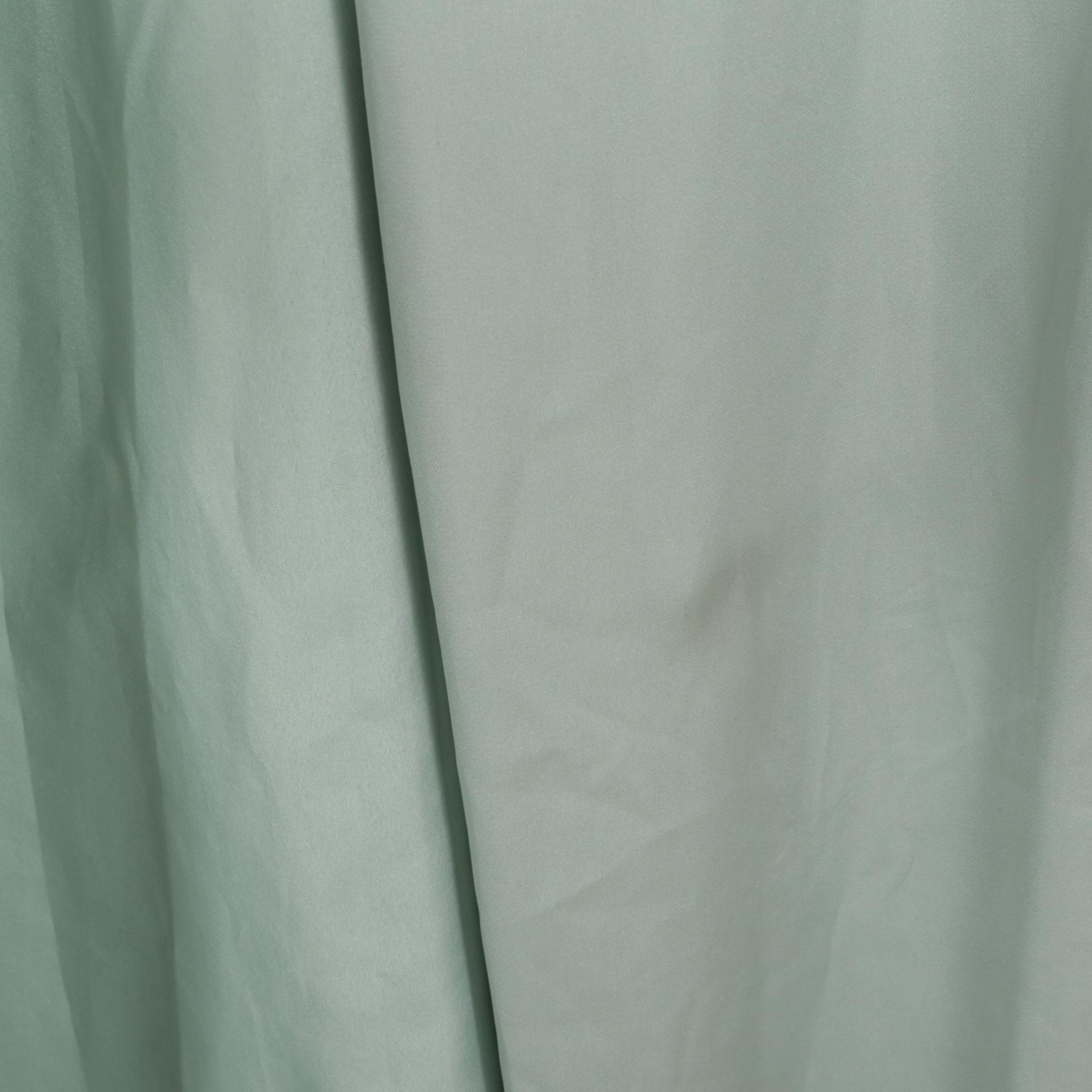 Vera Wang Dusty Sage Strapless Belted Bridesmaid Dress, Size 4