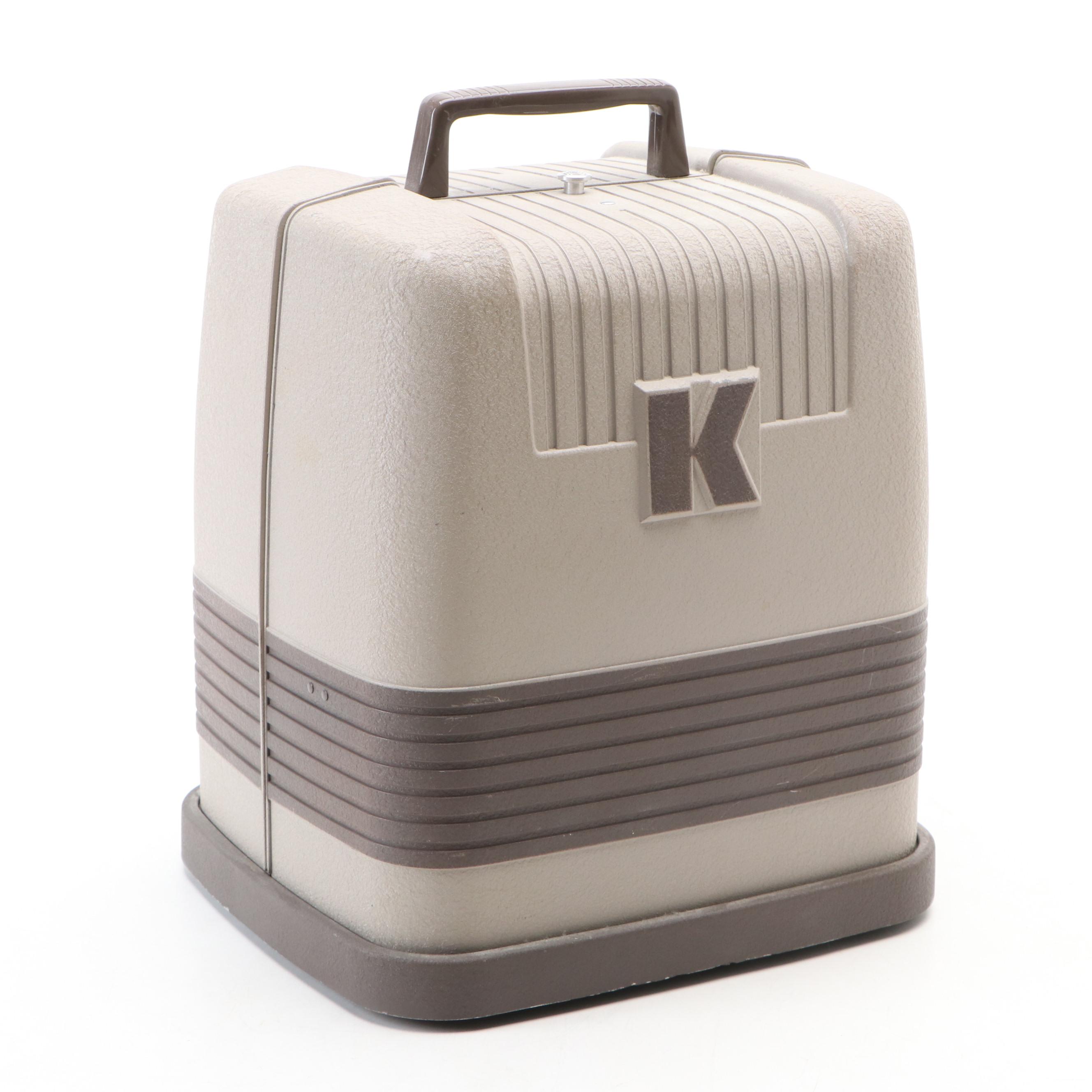 Keystone K100 8mm Projector with Carrying Case, Mid-20th Century