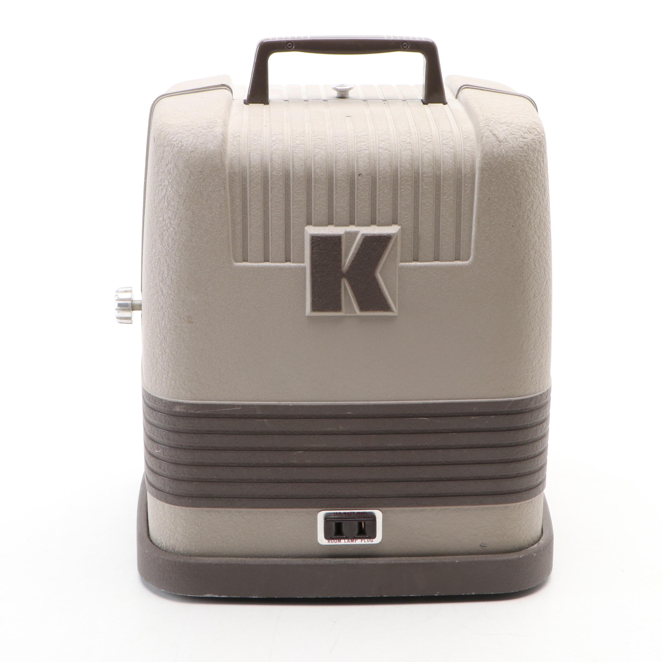 Keystone K100 8mm Projector with Carrying Case, Mid-20th Century