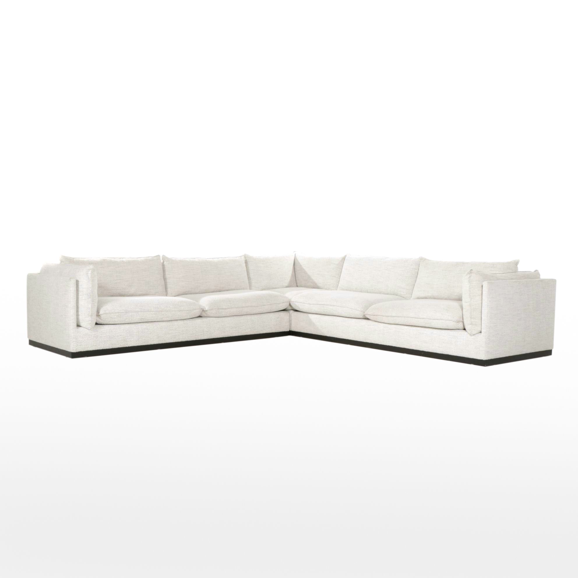 Arhaus "Norwood" Three-Piece Sectional Sofa