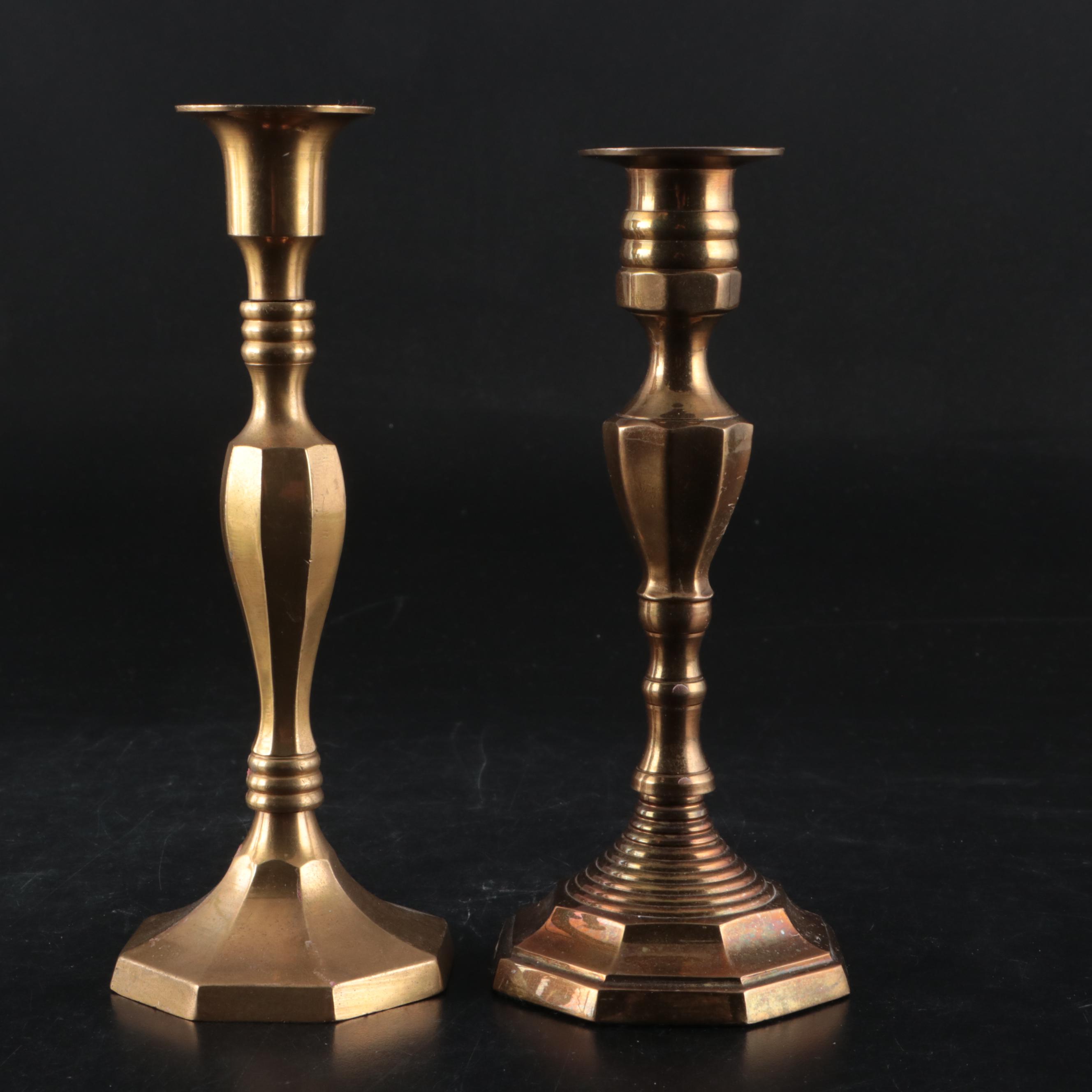 Gatco, Z Gallerie, and More Brass Candlesticks and Bell