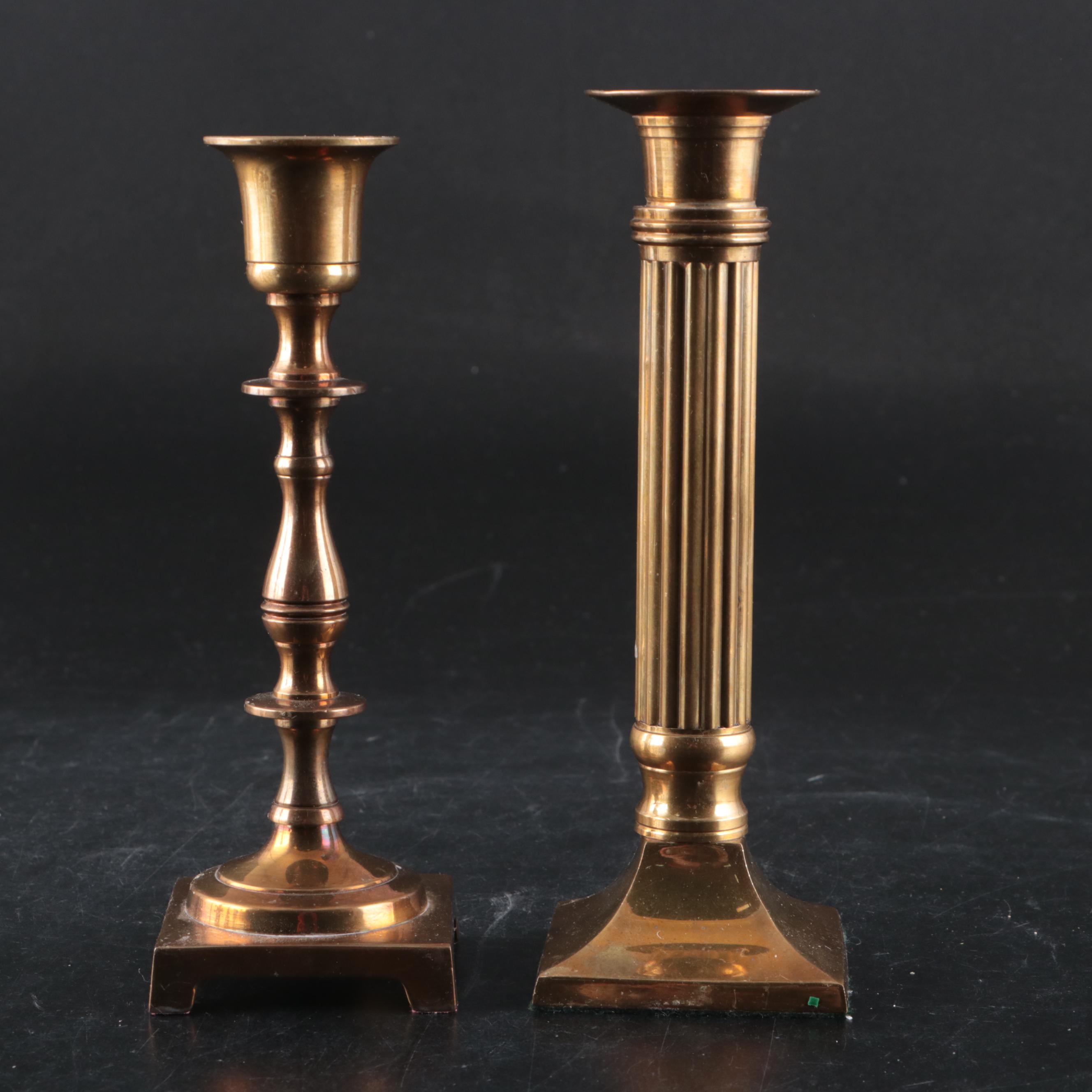 Gatco, Z Gallerie, and More Brass Candlesticks and Bell