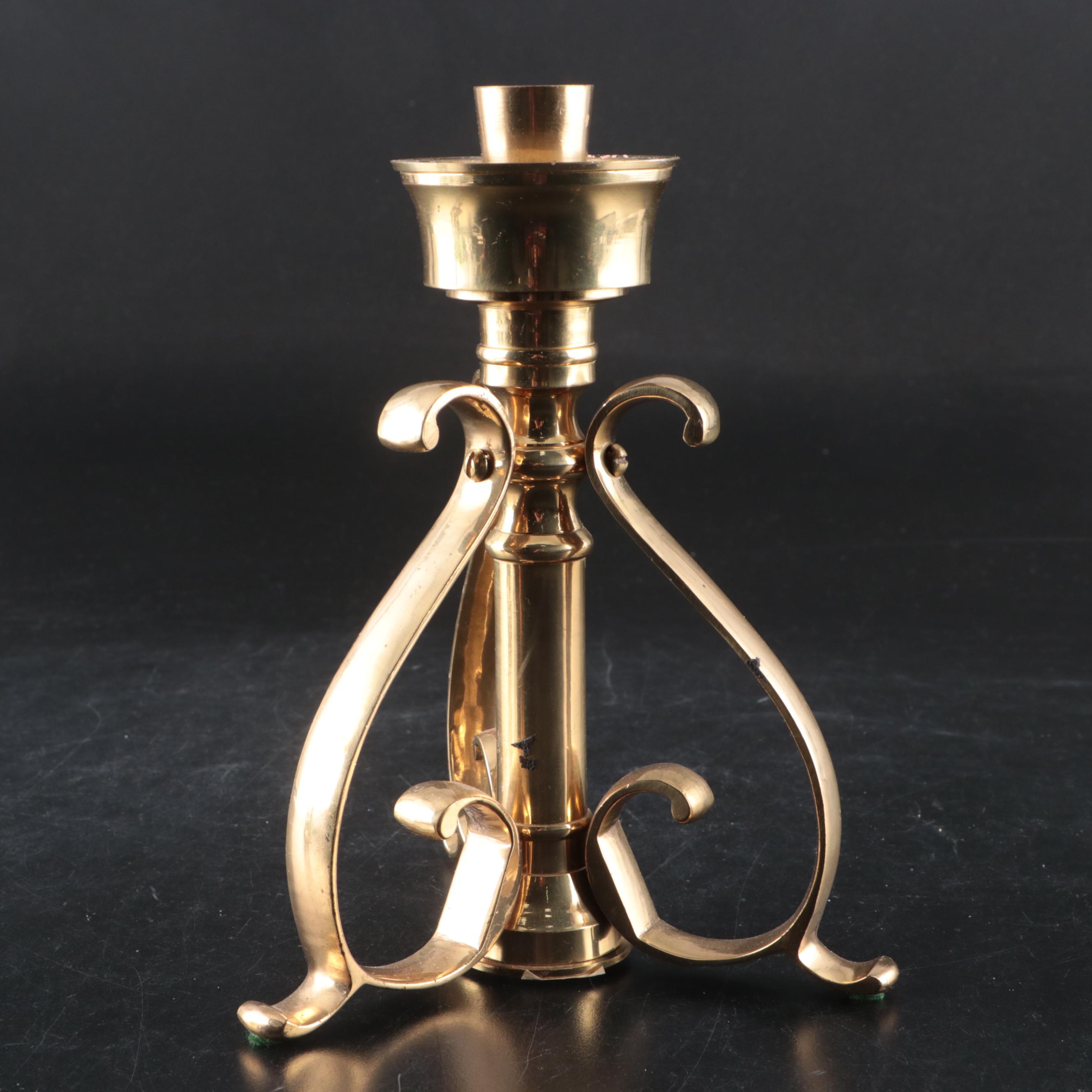 Gatco, Z Gallerie, and More Brass Candlesticks and Bell
