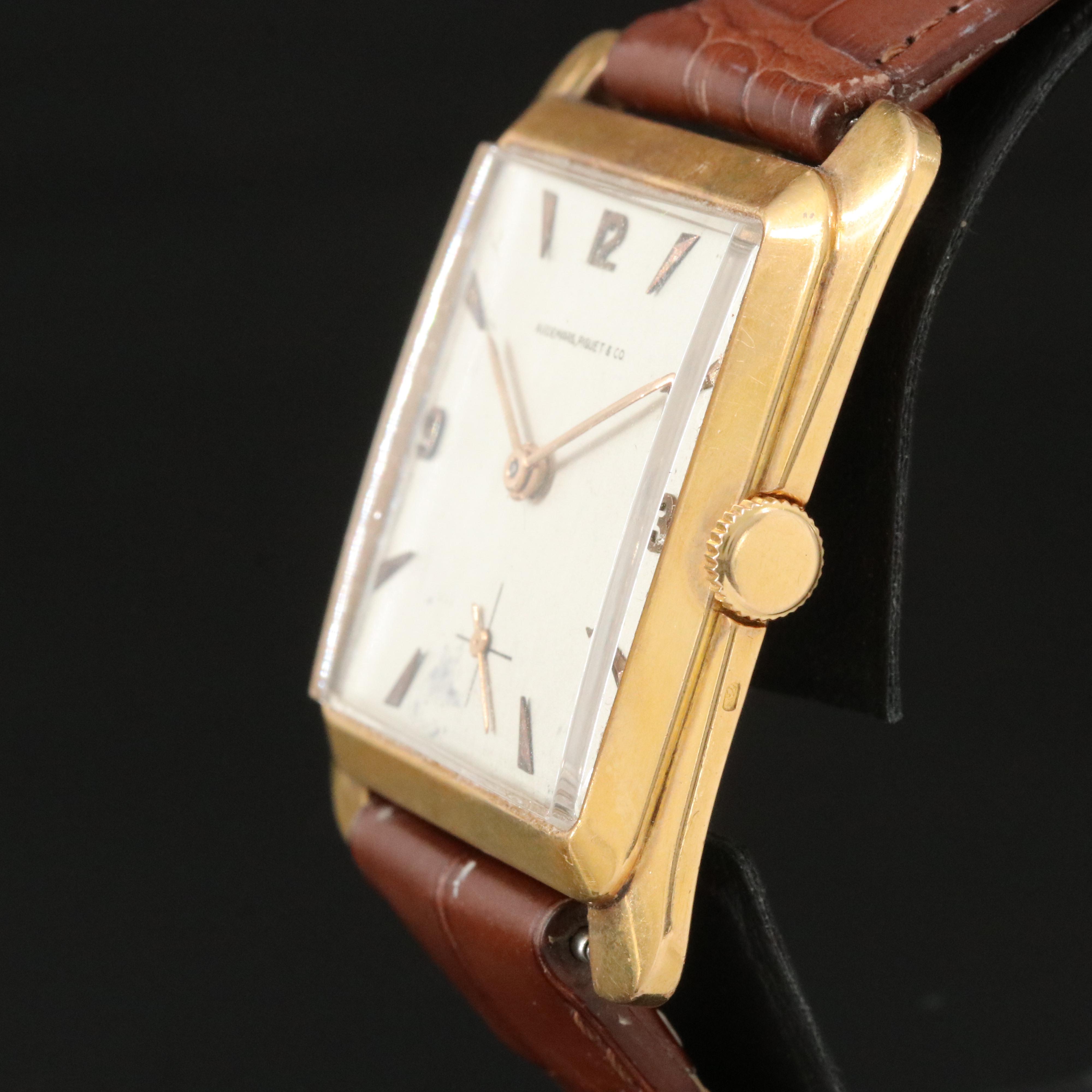 Audemars Piguet 18K Gold 36mm Square Dress Watch - Valjoux VZS Movement