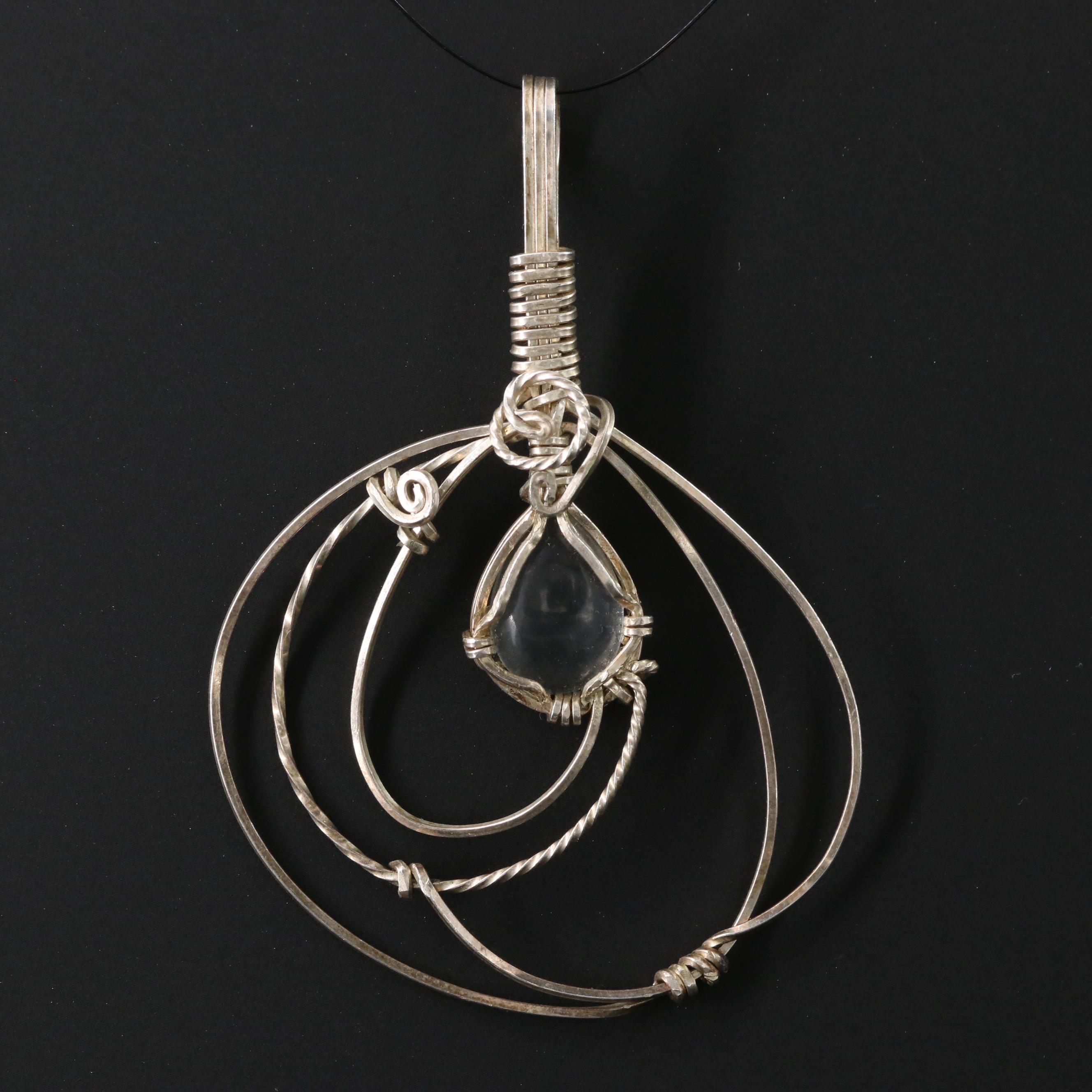 Sterling Wire Wrapped Pendant