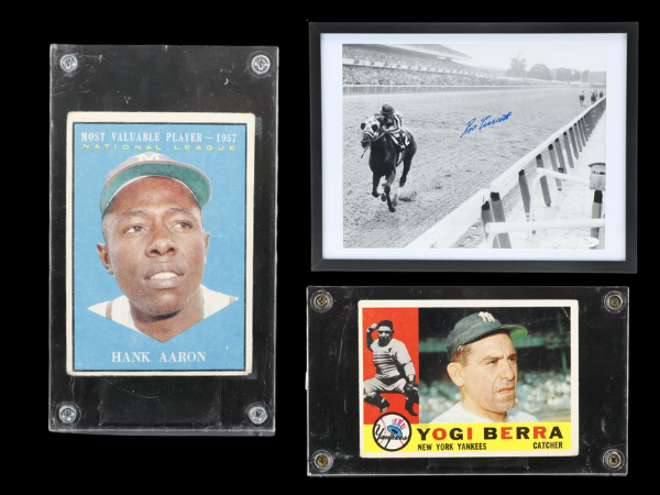 Sports Collectibles, First Edition Books & More