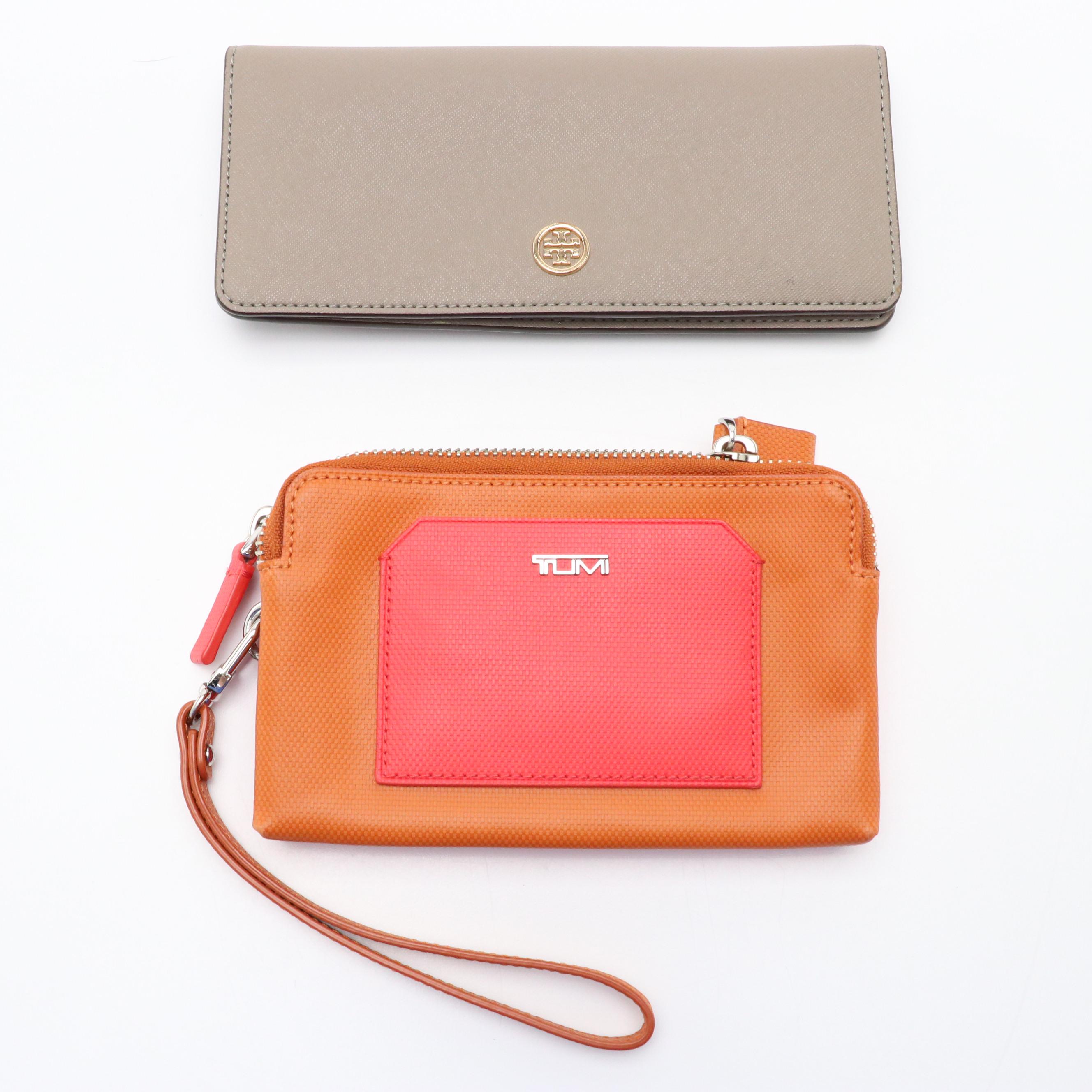 Tumi Prism Double Zip Wristlet, Coach 7219 Multifunction Mini Wallet, and More