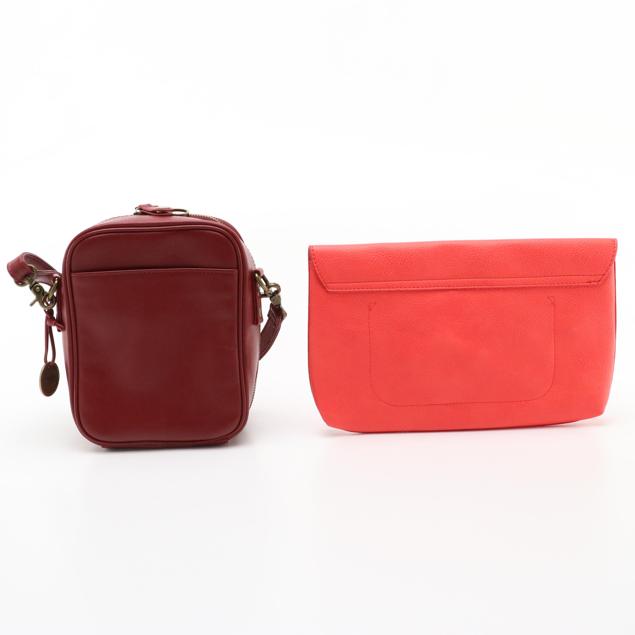 Minooy Naya Leather Crossbody, Serpui Josephine Embroidered Straw Clutch, More