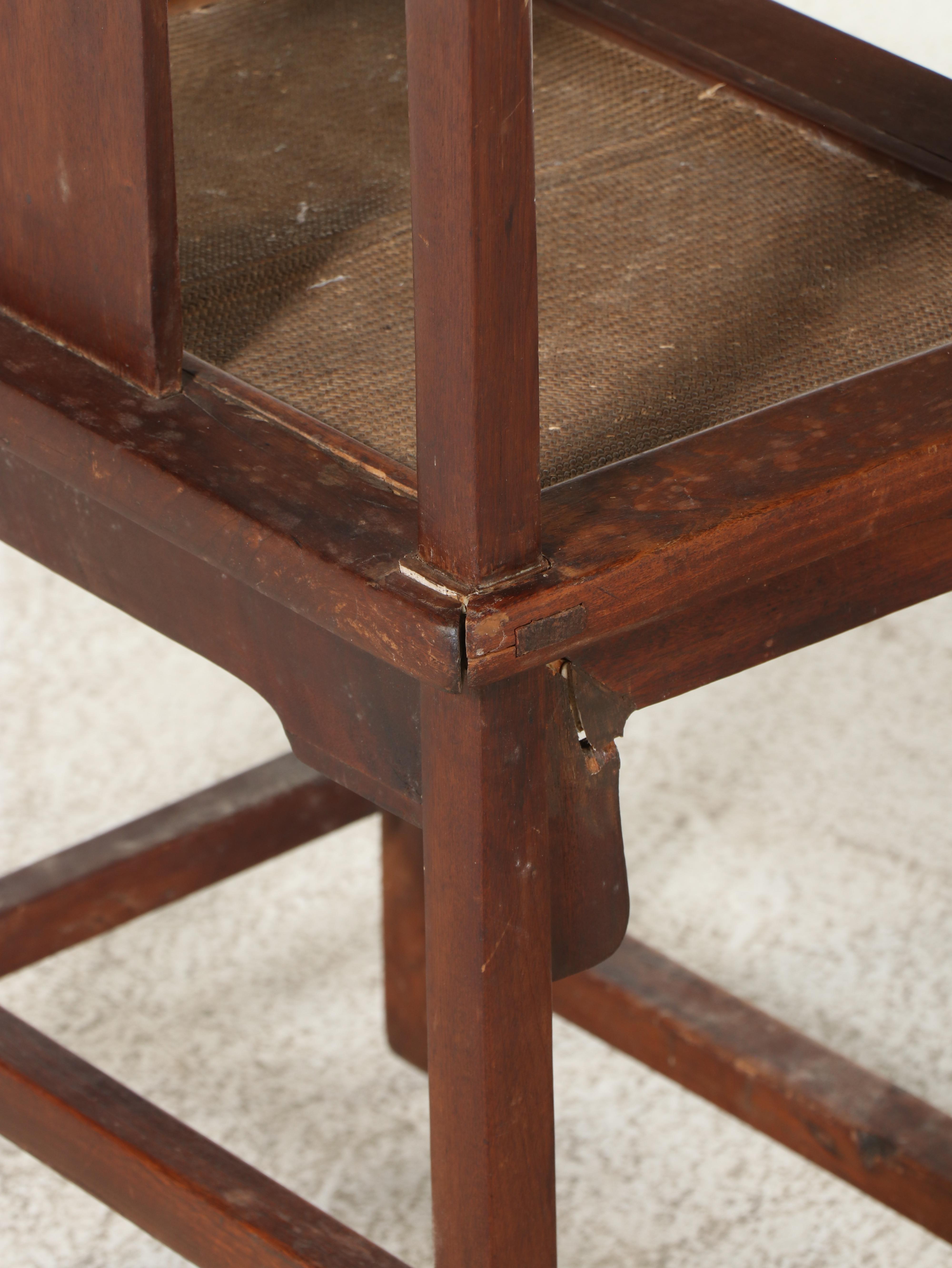 Four Antique Chinese Rosewood Chairs, Qing Dynasty