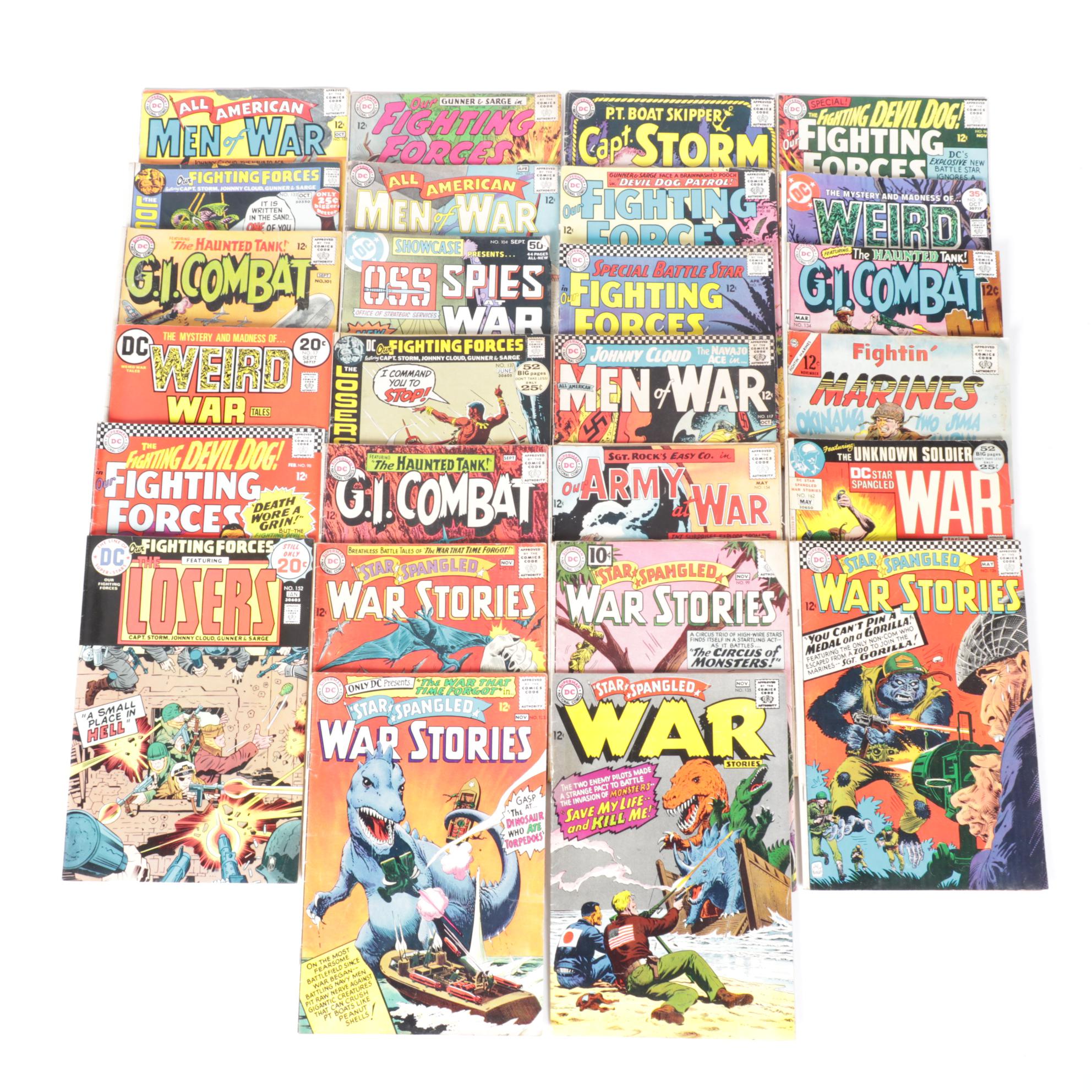 DC Comics "Star Spangled War Stories" & Other Military Comic Books