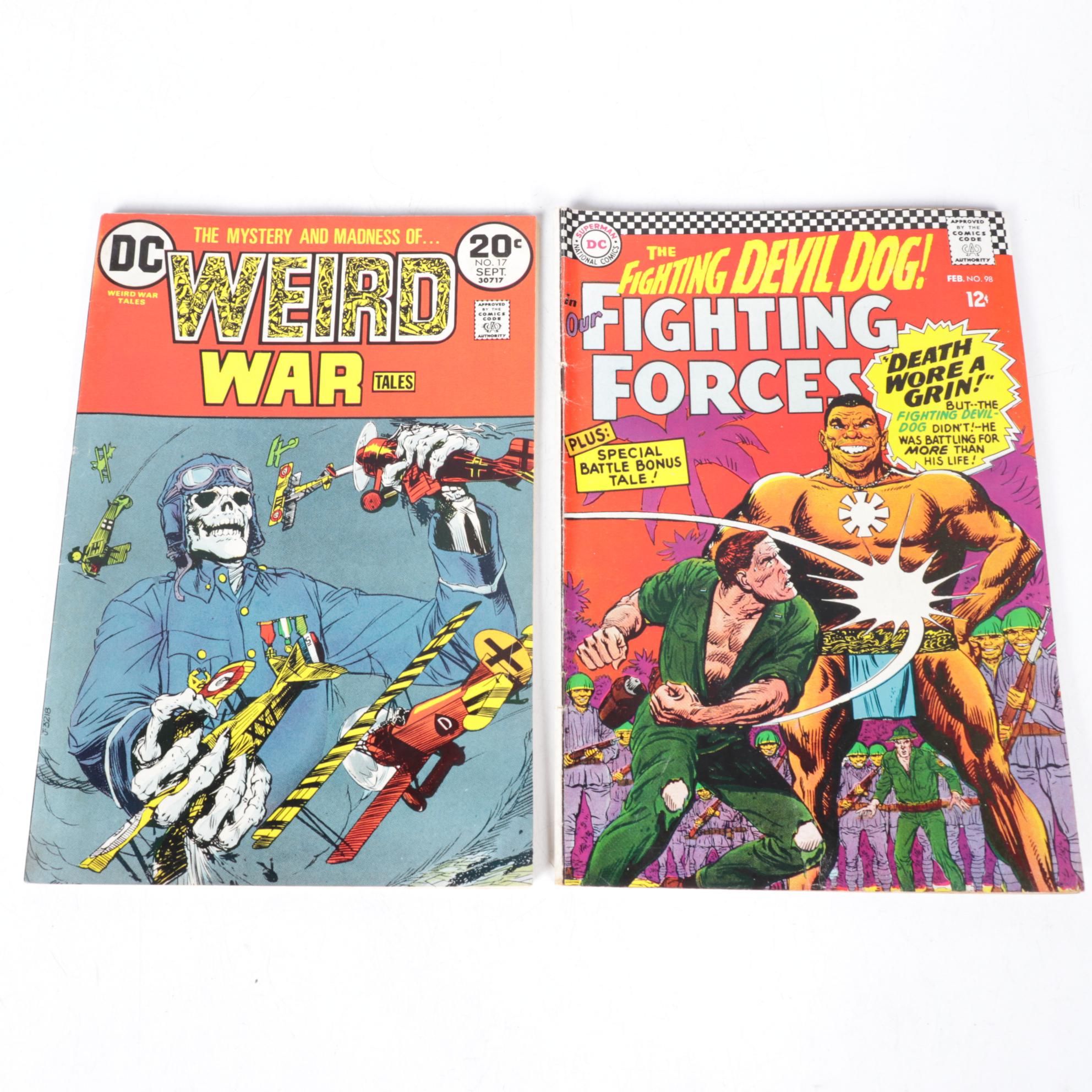 DC Comics "Star Spangled War Stories" & Other Military Comic Books