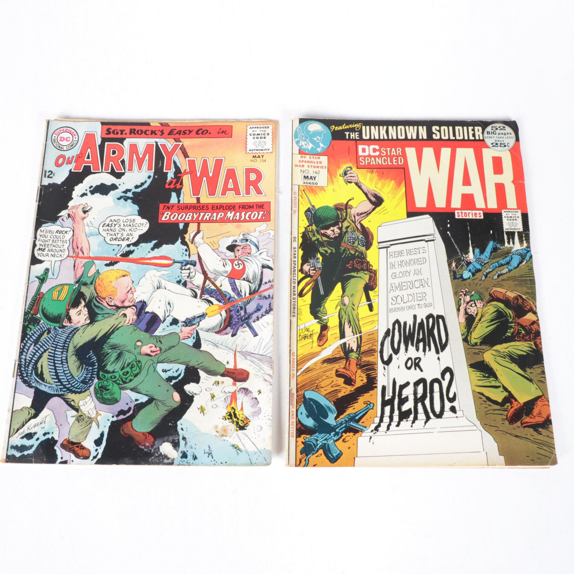 DC Comics "Star Spangled War Stories" & Other Military Comic Books