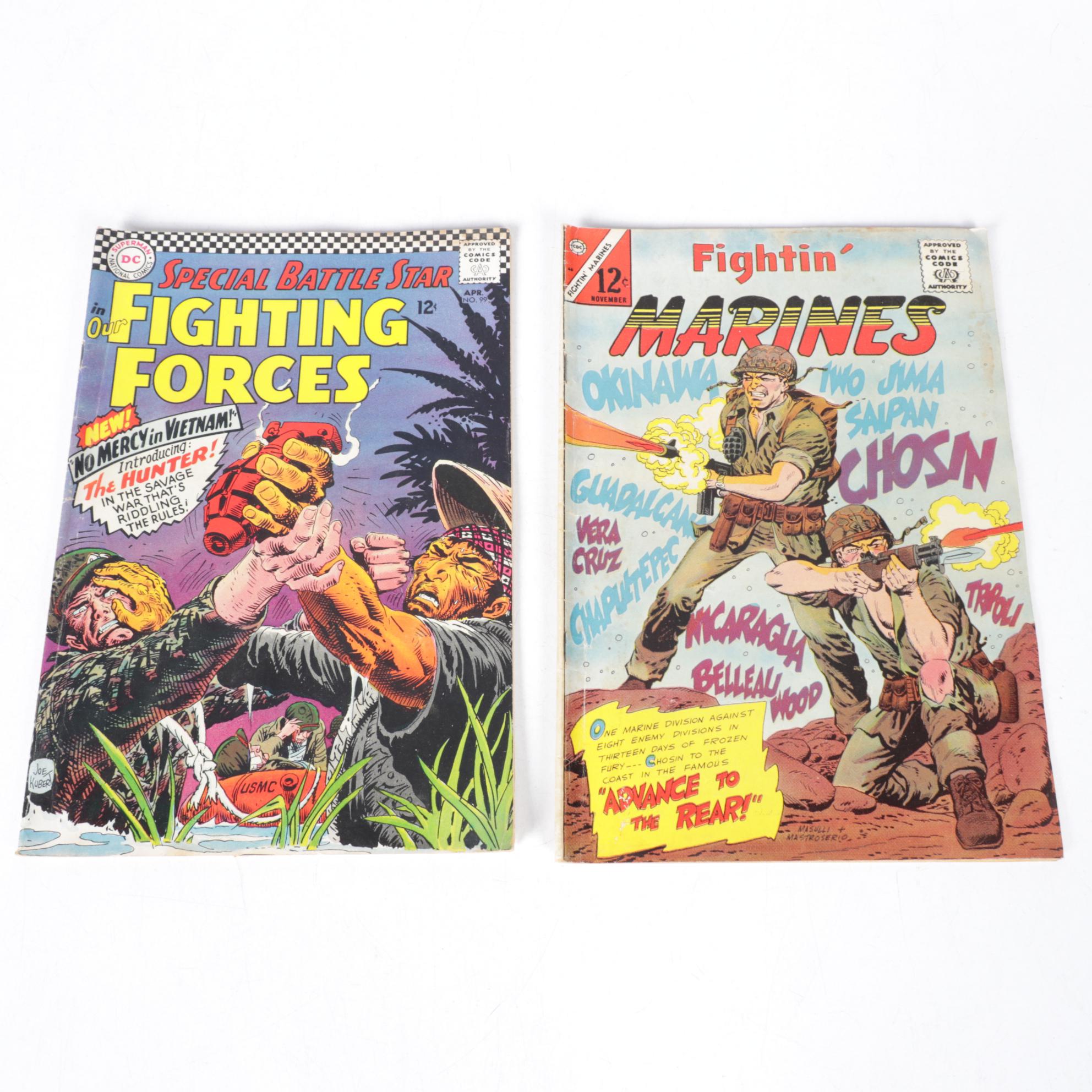 DC Comics "Star Spangled War Stories" & Other Military Comic Books